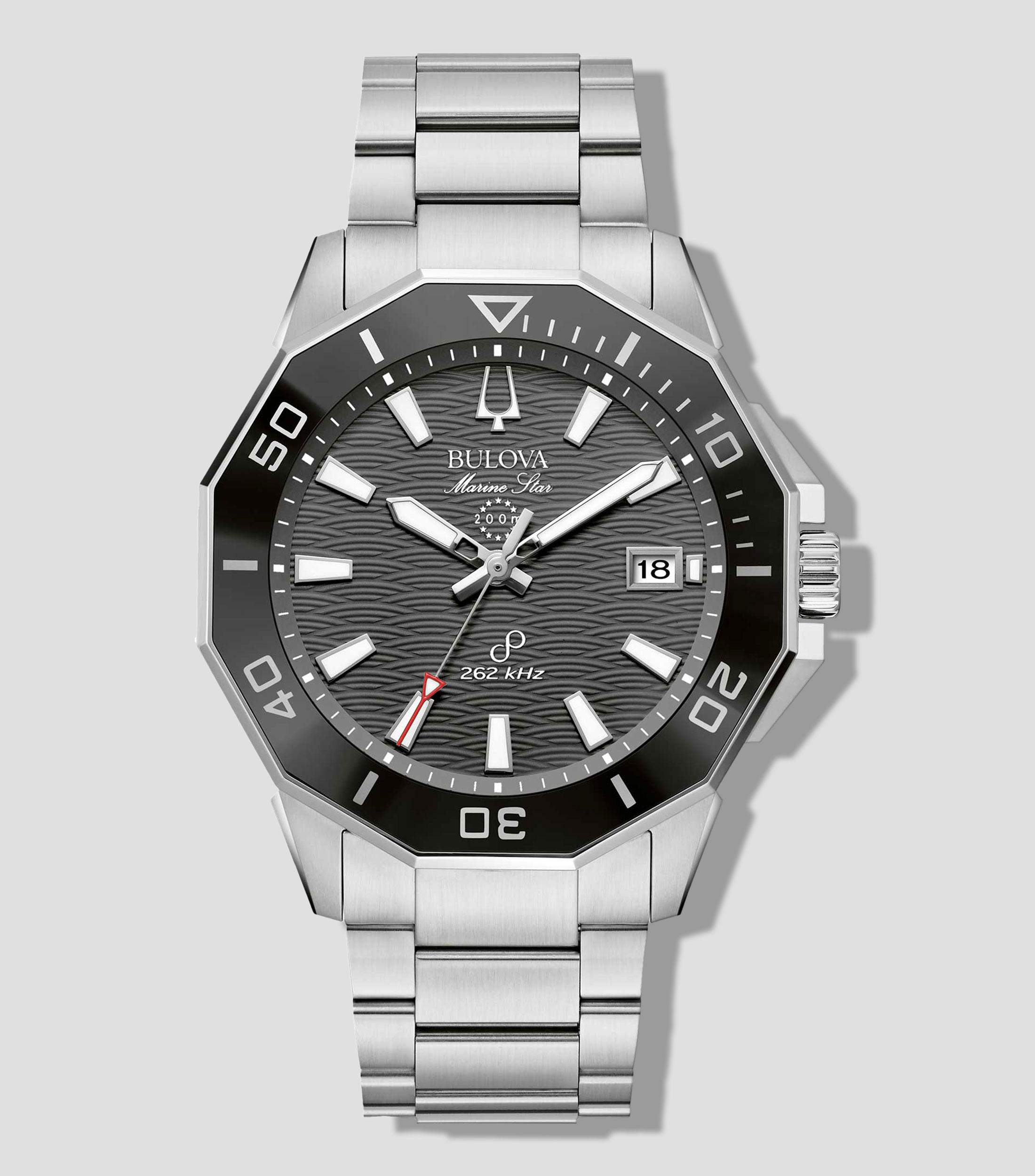 Reloj para Hombre casual Marine Star Serie C plateado, negro
