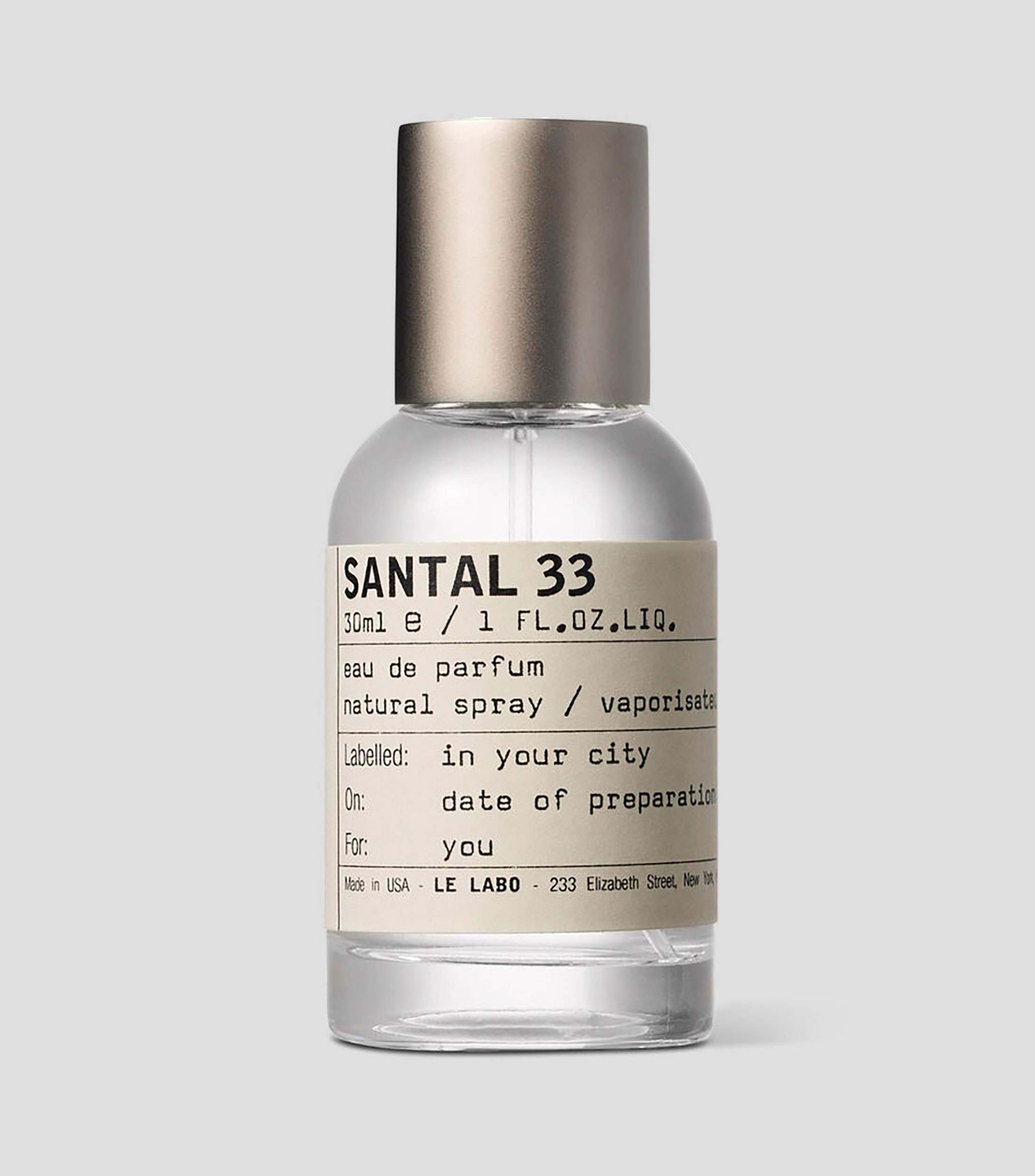 Perfume Santal 33, Eau de Parfum 30 ml Unisex