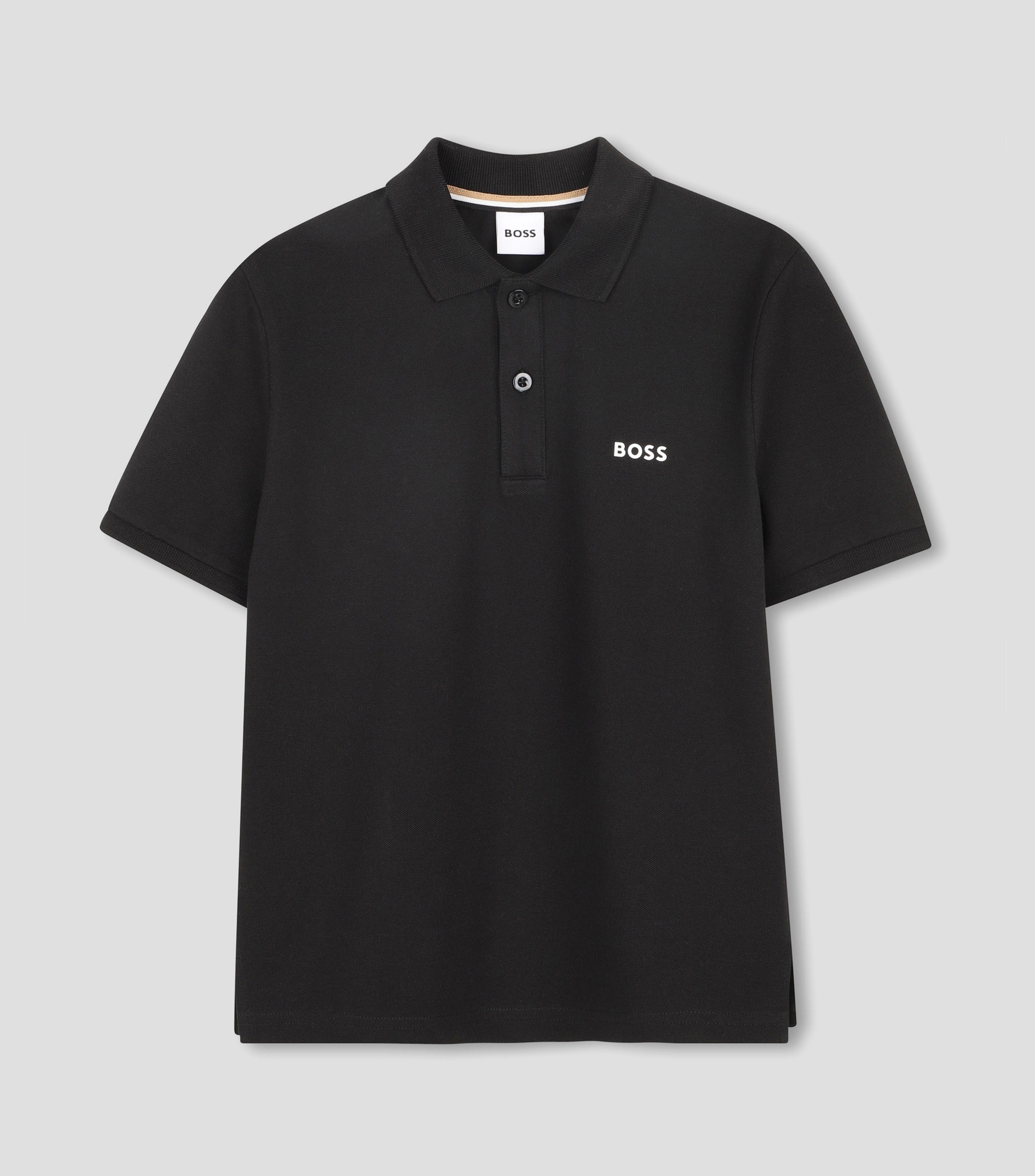 Playera tipo polo manga corta lisa Niño