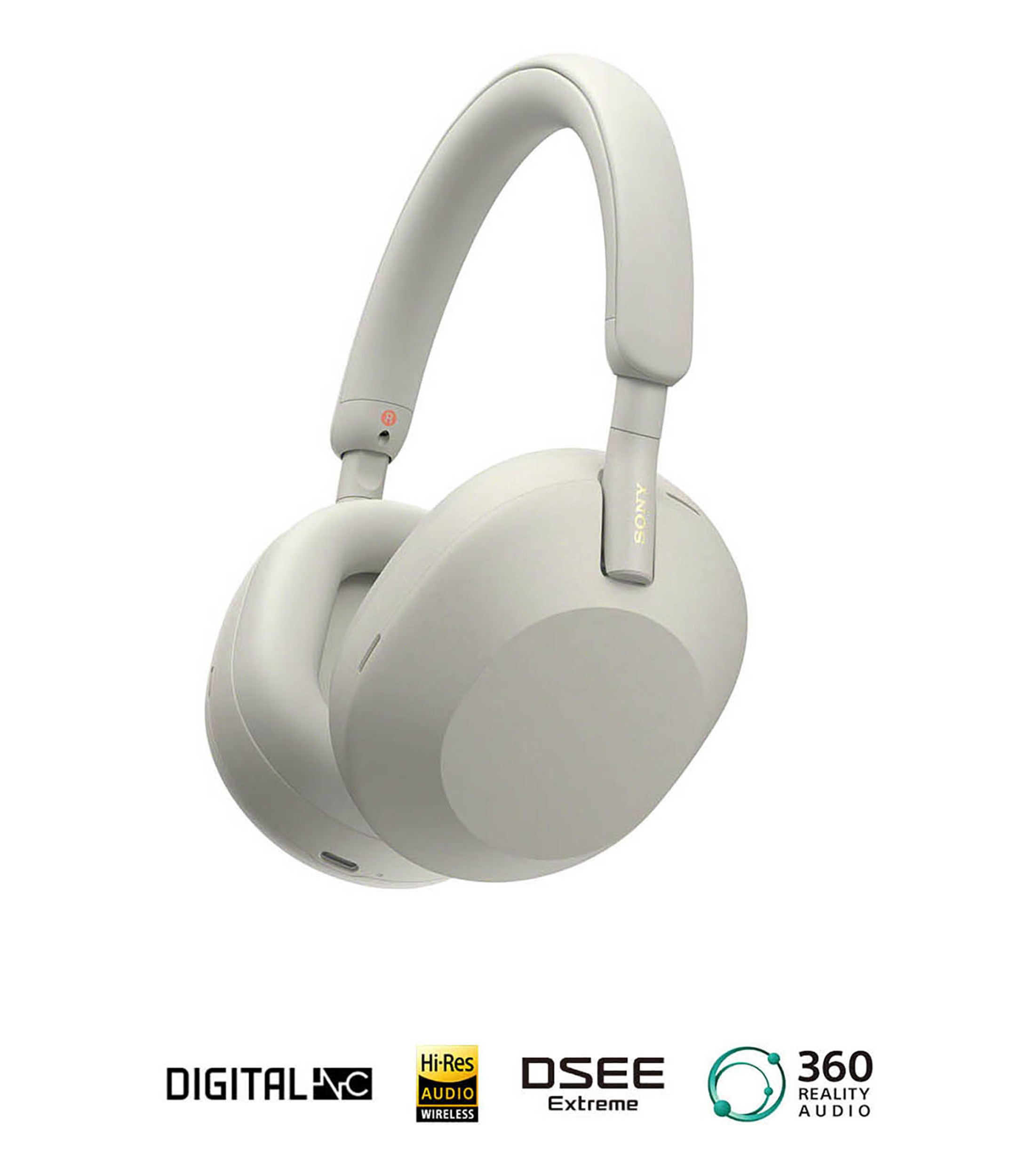 Audifonos Inalambricos Bluetooth WH-1000XM5 Plata