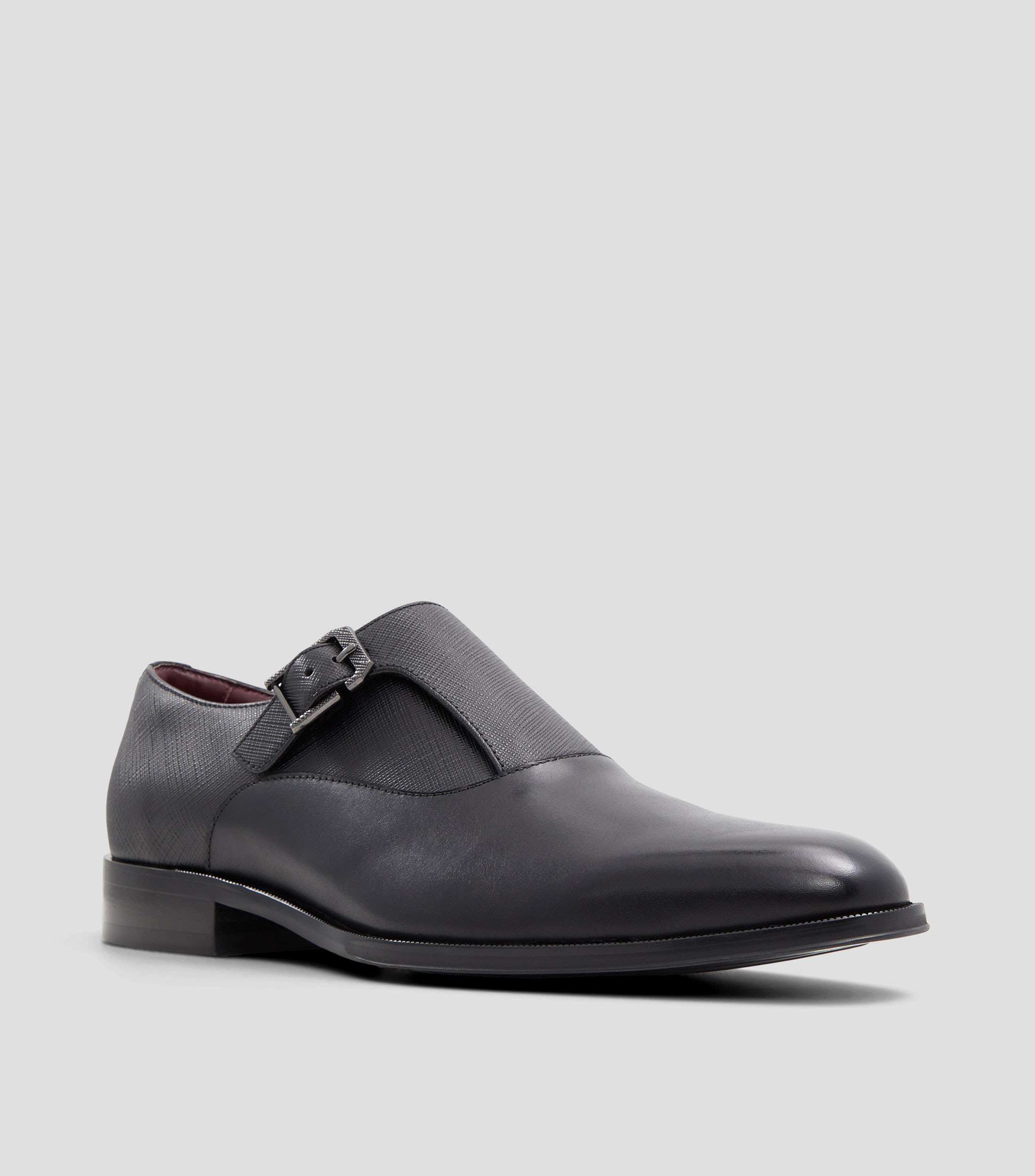 Zapatos de vestir monk Dashing en piel Hombre