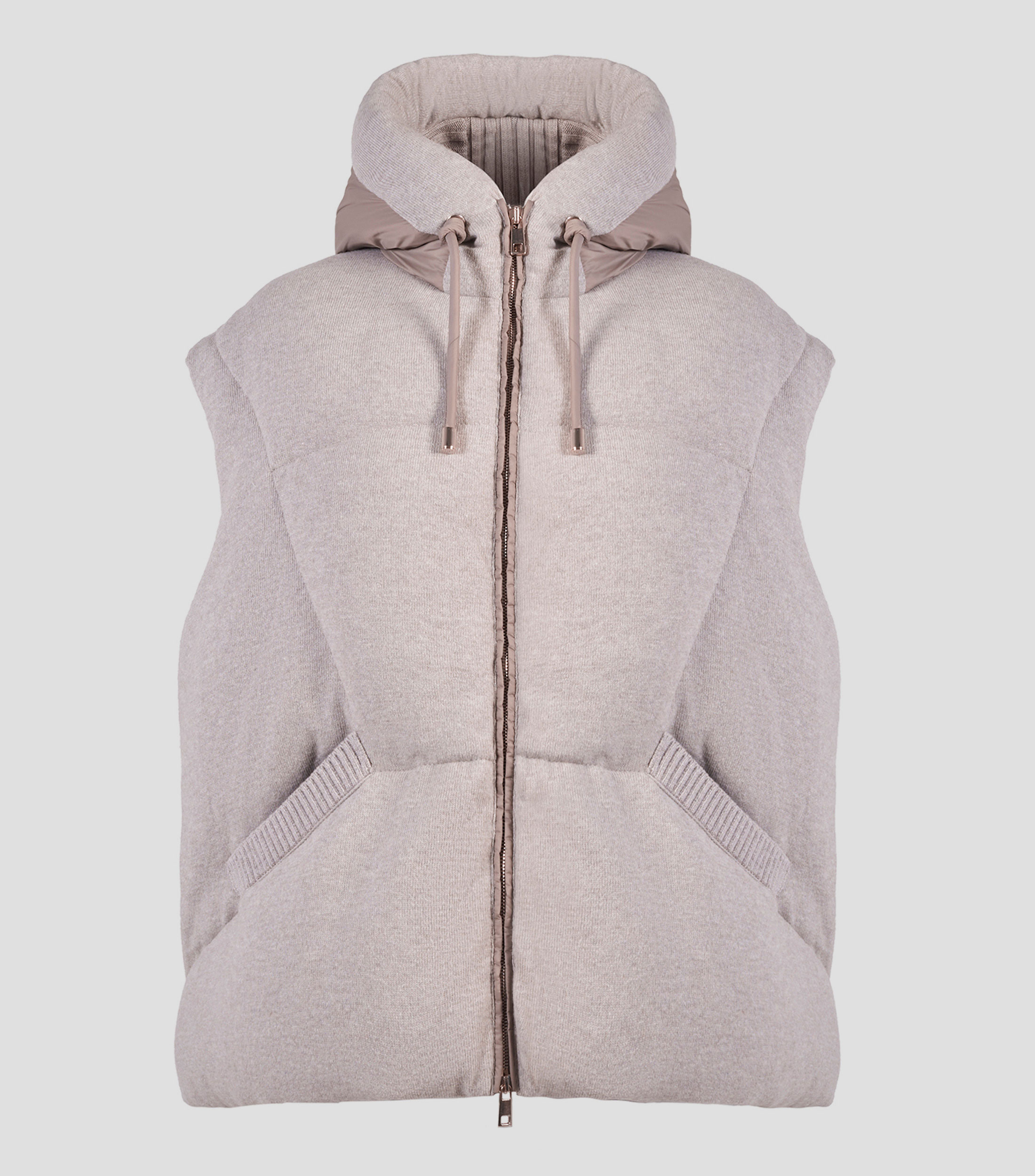 Chaleco acolchado con capucha Unisex