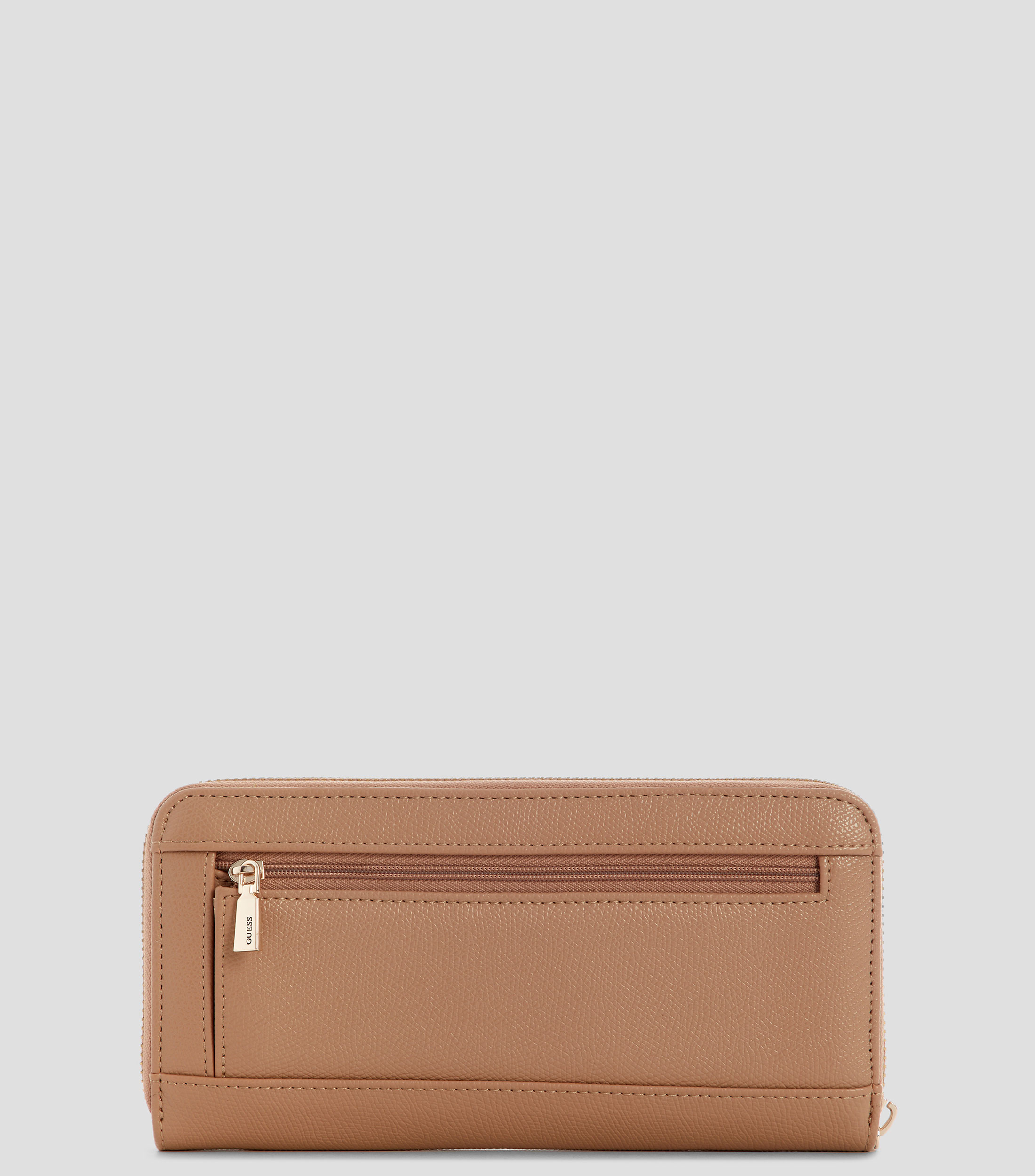 Cartera lisa con detalle texturizado Mujer