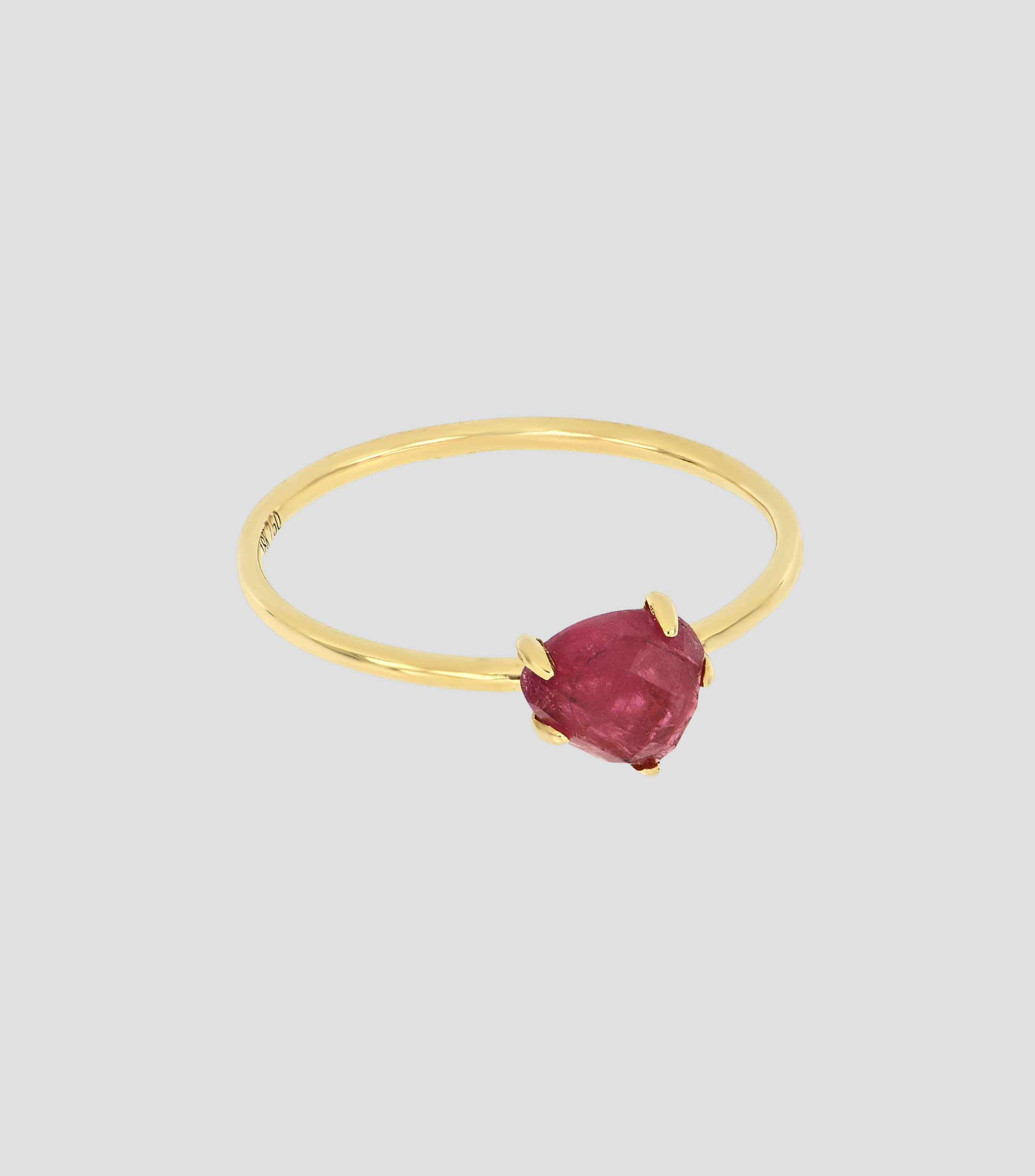Anillo de oro amarillo 18 Kts Mujer
