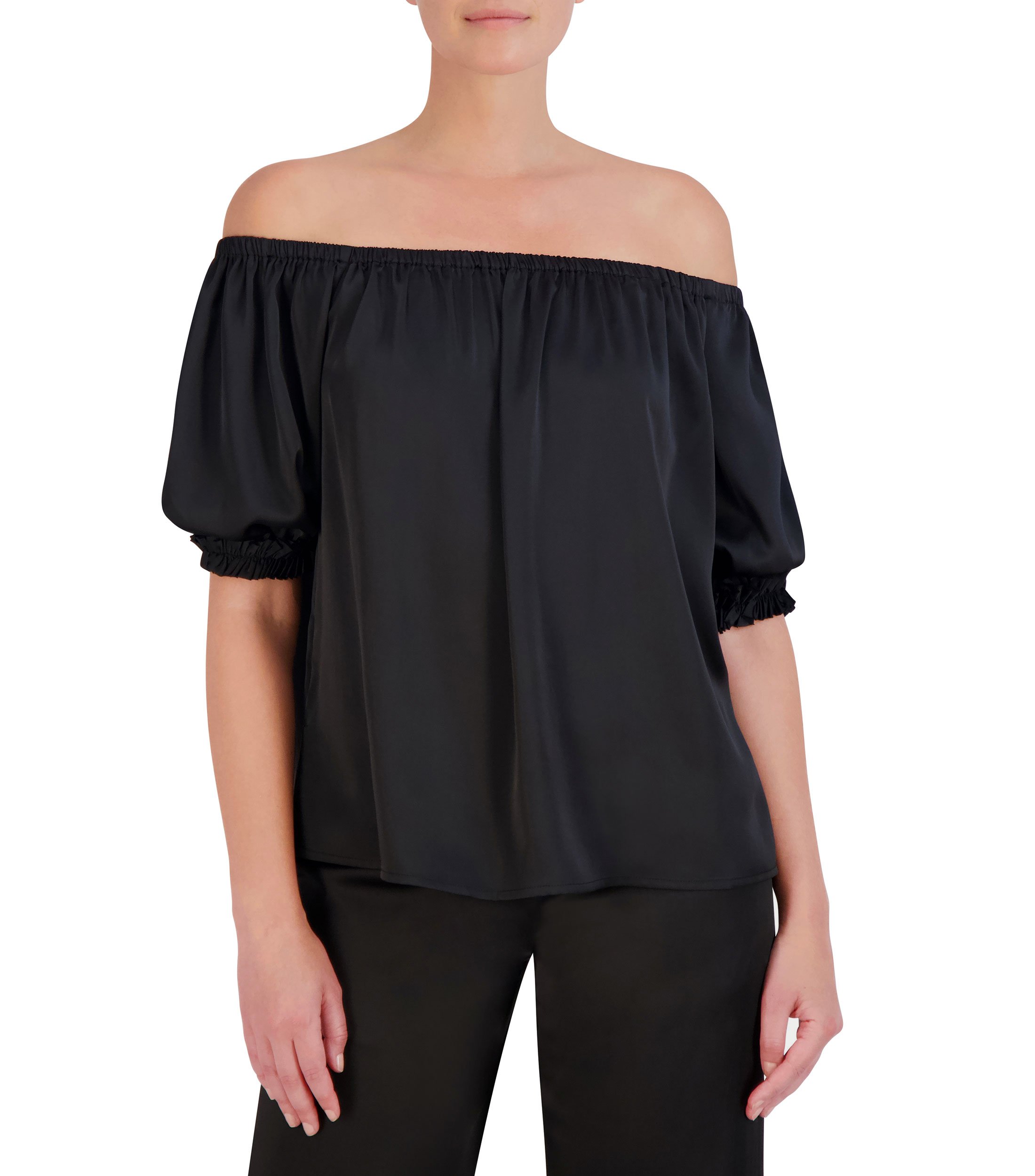 Blusa con manga corta Mujer