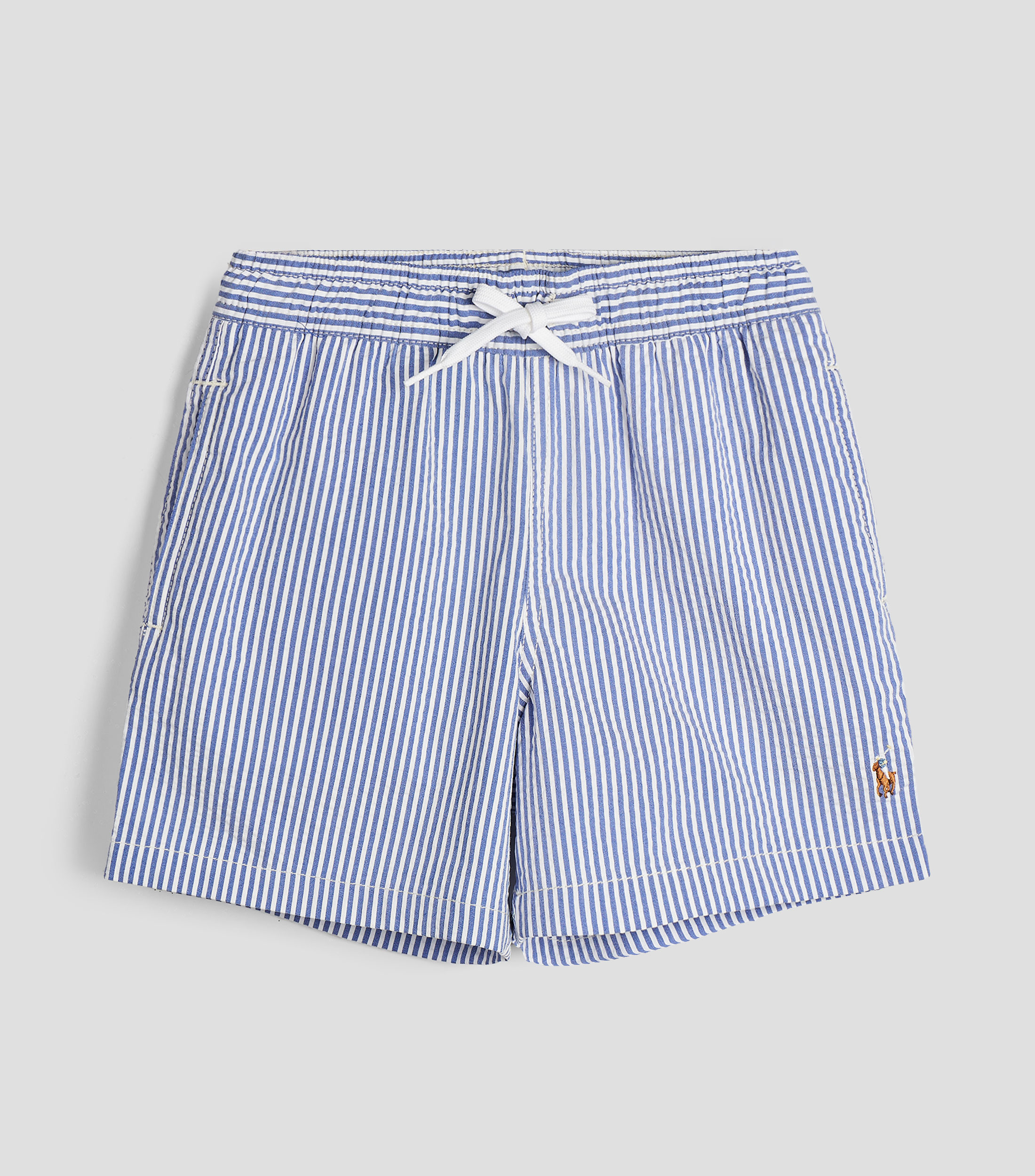 Traje de baño corto rayas Niño