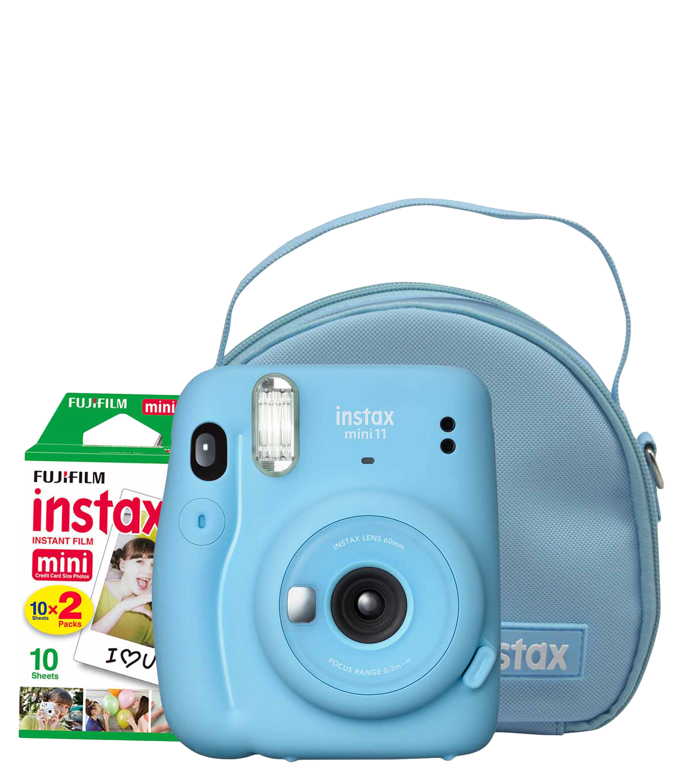 1 cámara instax mini 7s fujifilm color azul