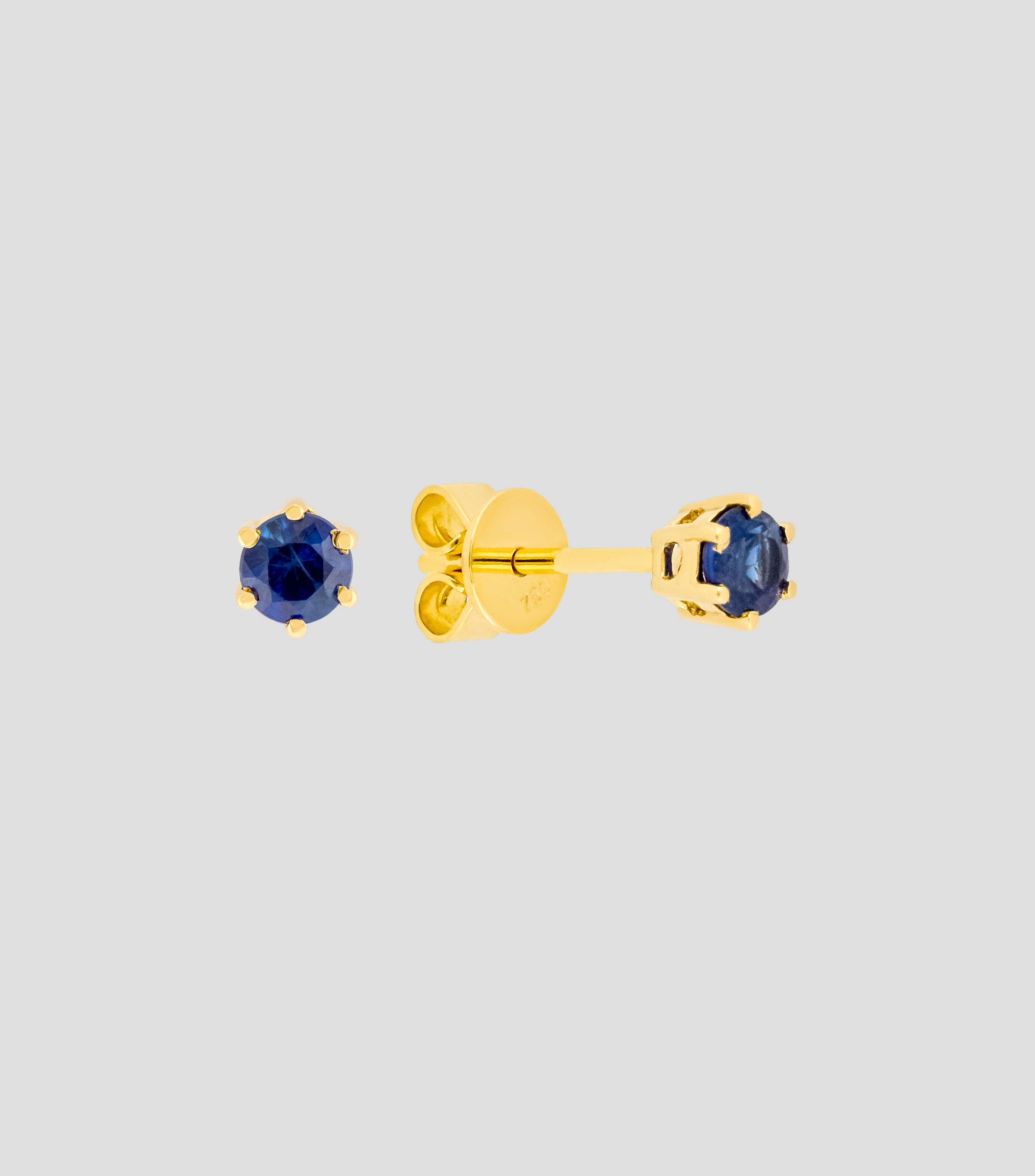 Aretes en oro amarillo 18 Kts Mujer