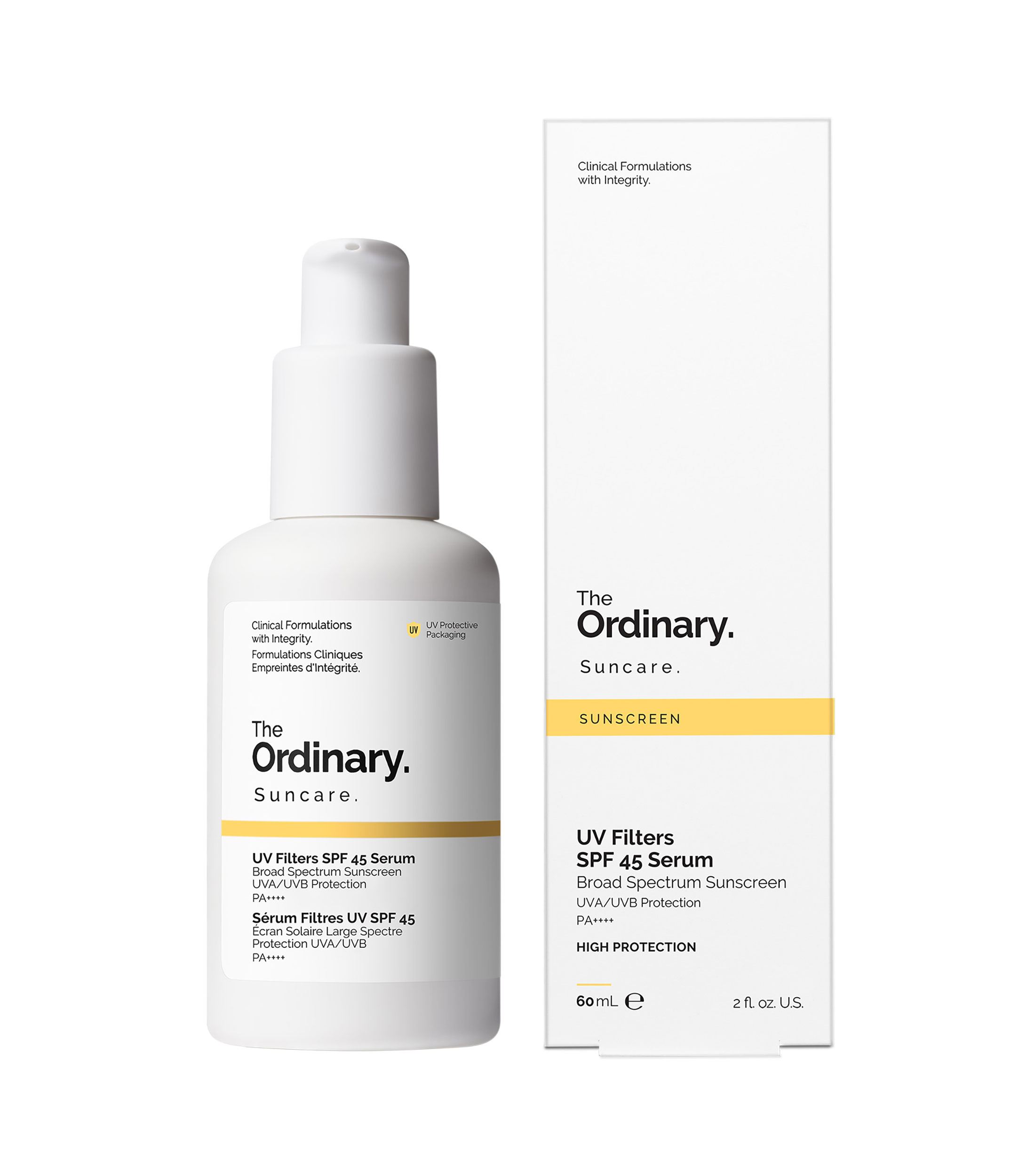 Bloqueador Solar UV Filters SPF 45, 60 ml