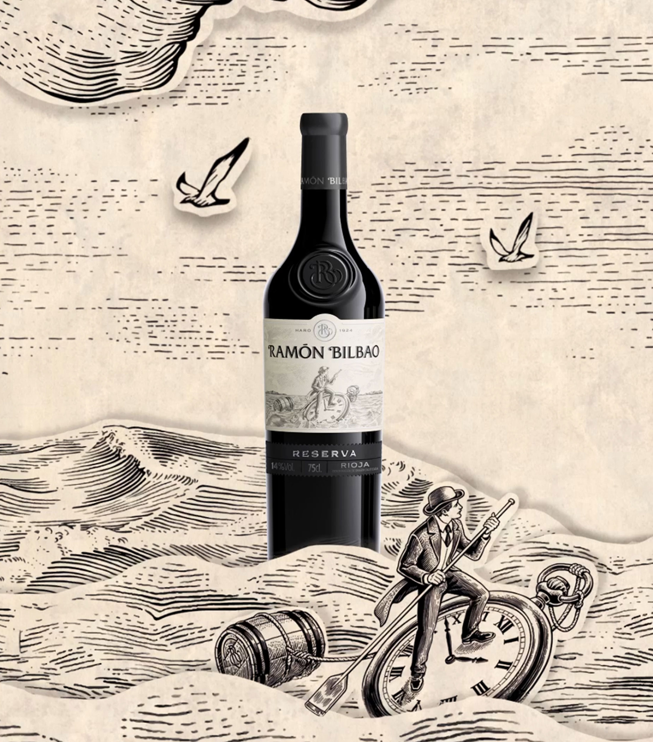 Vino Tinto Tempranillo, España, 750 ml