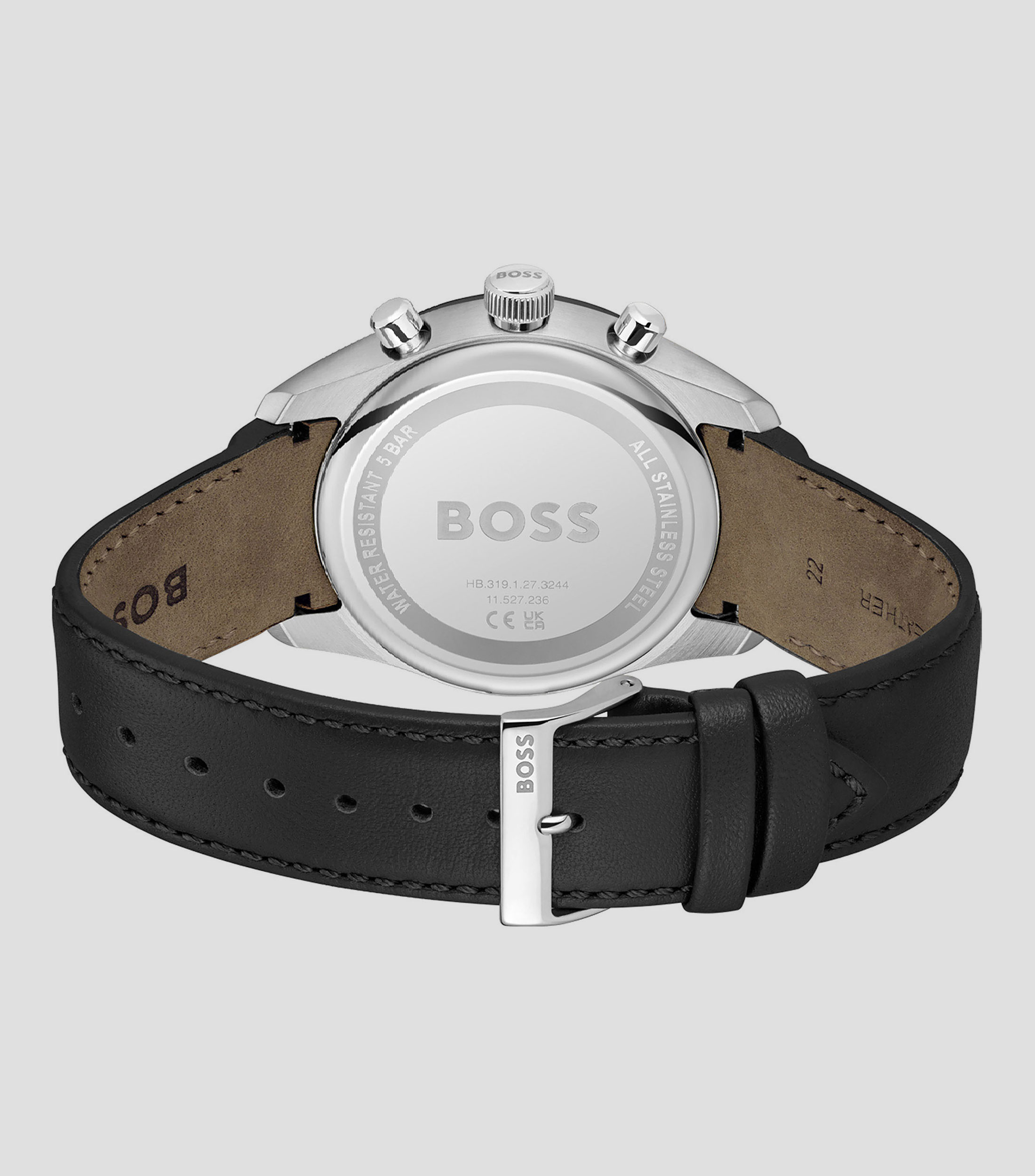 Reloj para Hombre Grand Prix Casual Negro, Plateado
