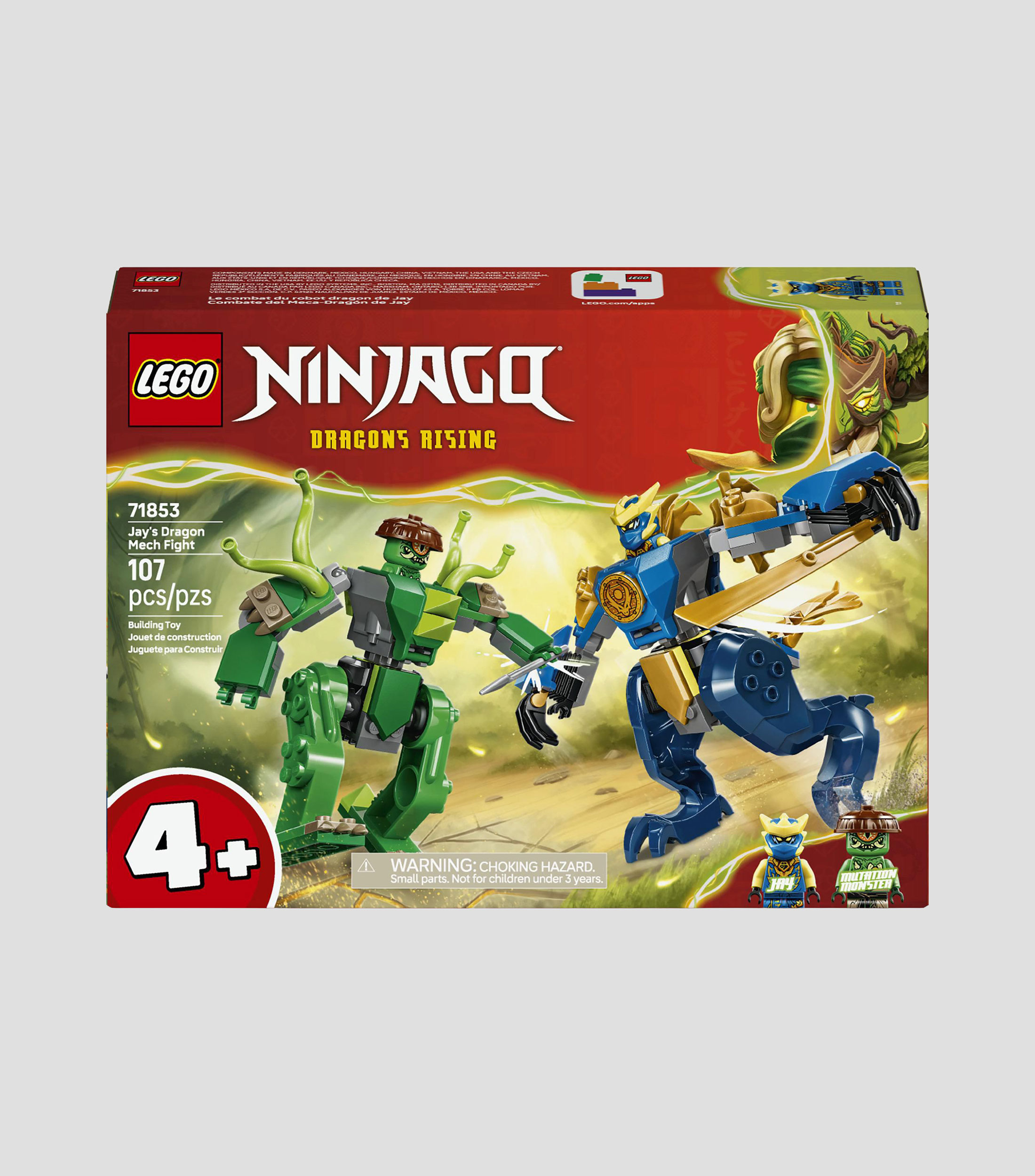 Lego Ninjago, Combate del Meca-Dragon de Jay