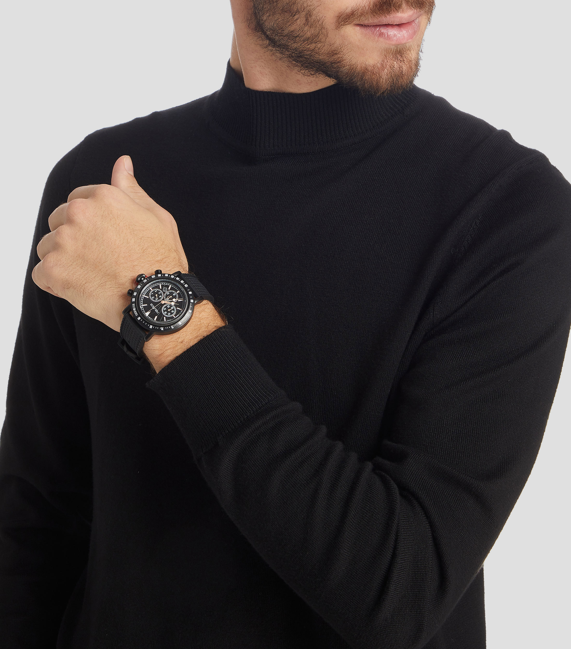 Reloj para hombre Spettacolare Reissue casual, Negro