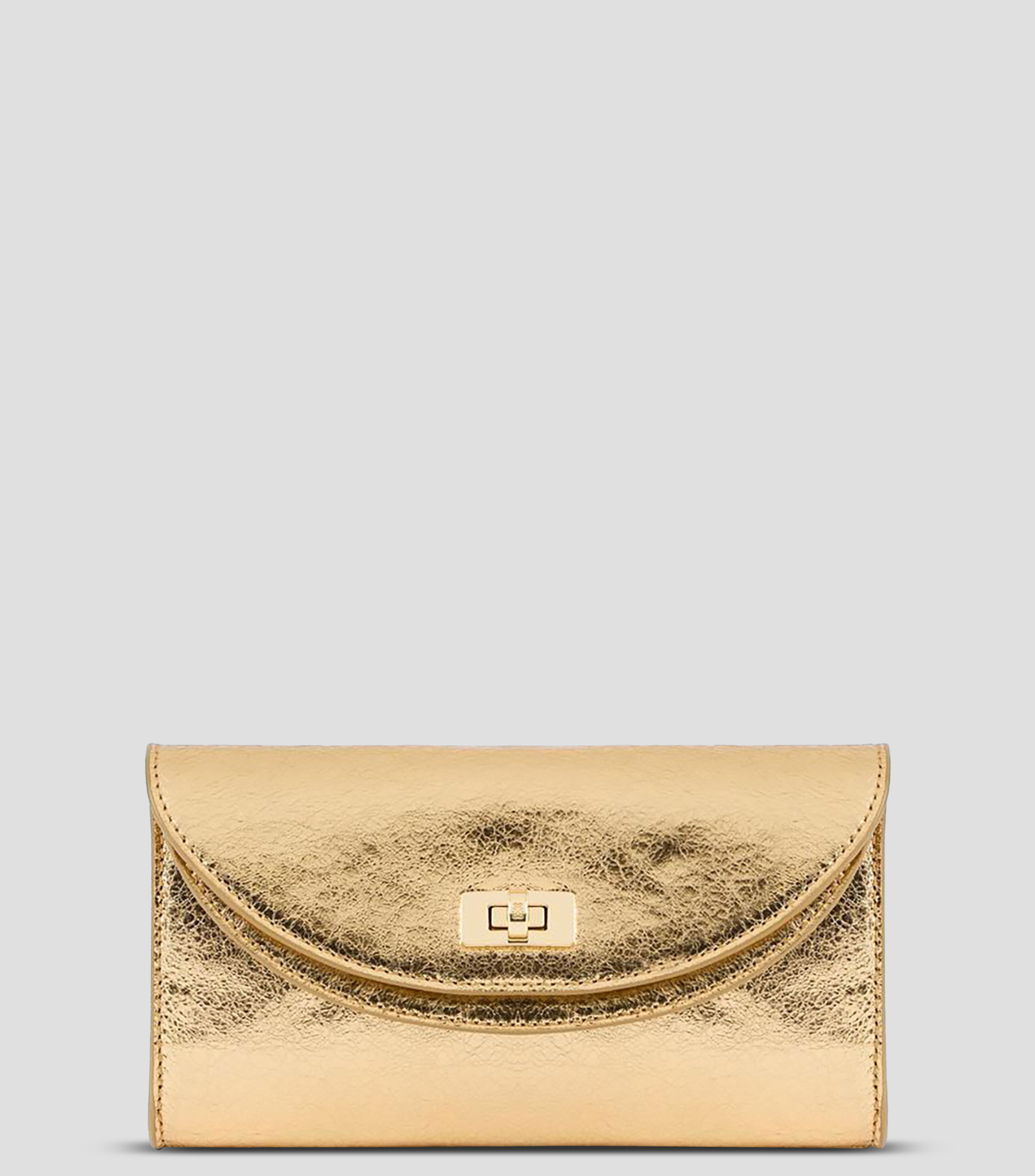 Bolsa pouch en piel Mambo lisa Mujer