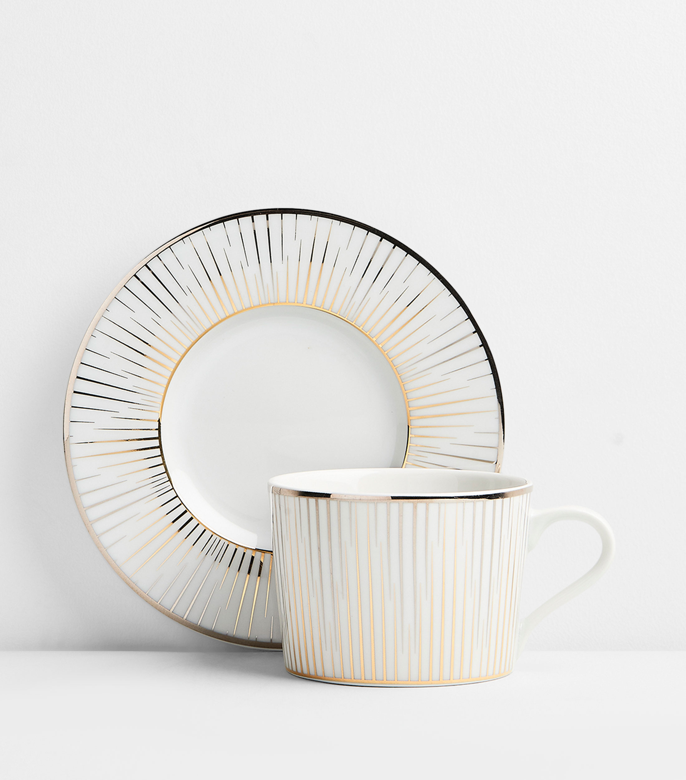 Termo para Té Glint a Rayas en Porcelana