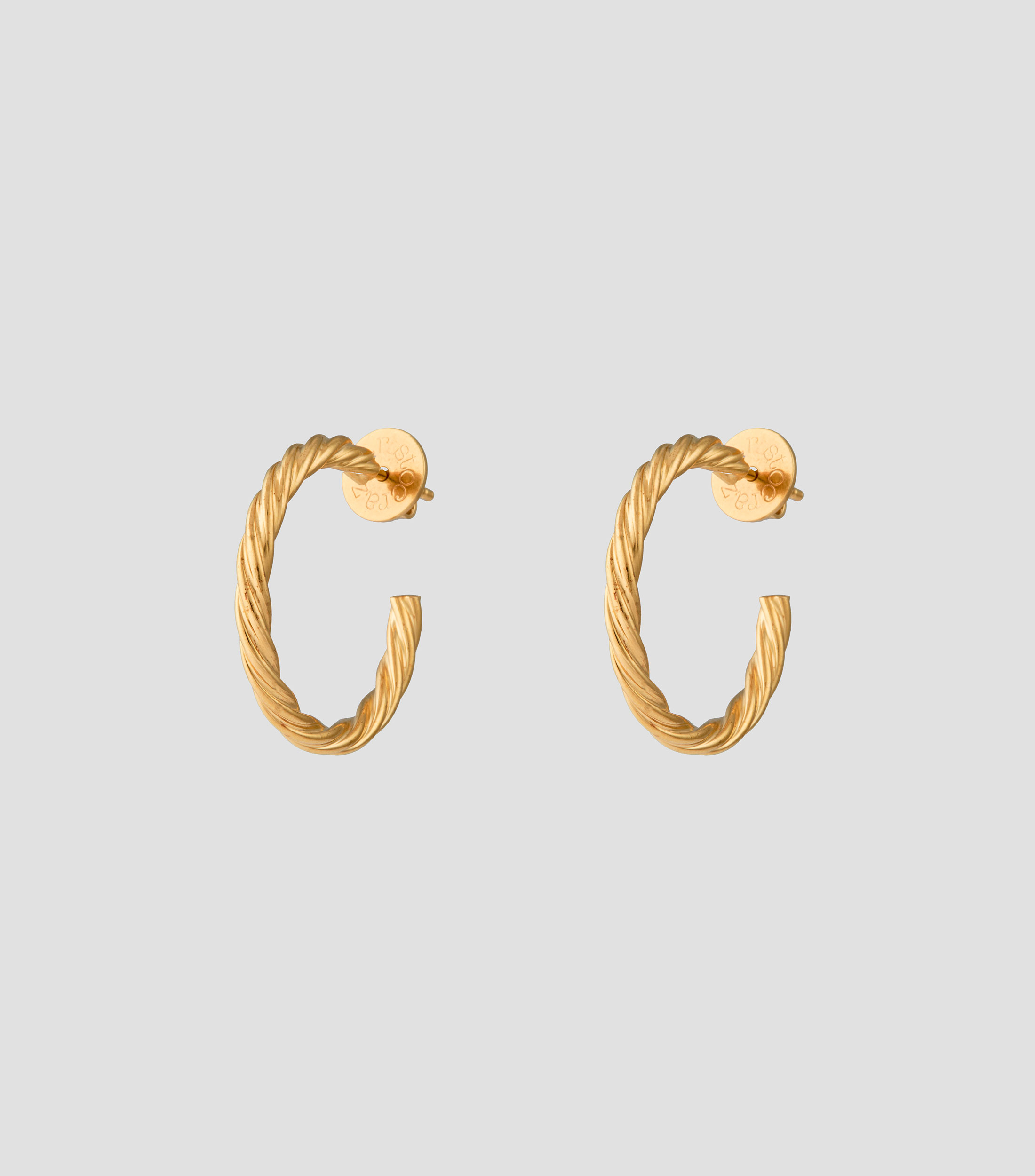 Pendientes Hooped Earrings en plata .925 Mujer