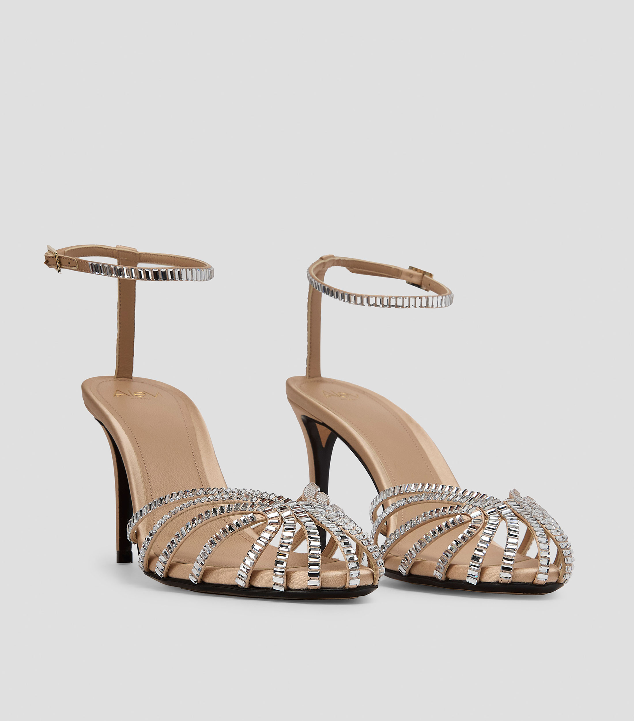 Sandalias con tacón alto de aguja Penélope Mujer
