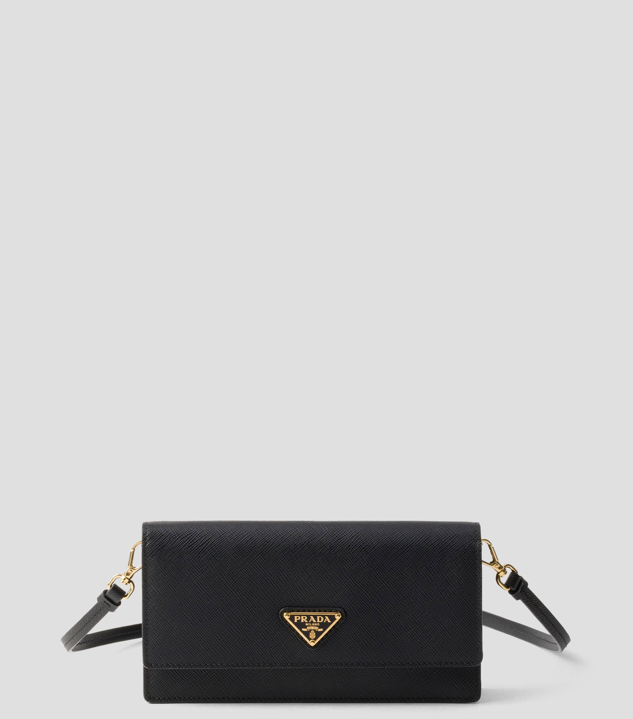 Minibolsa de piel saffiano Mujer