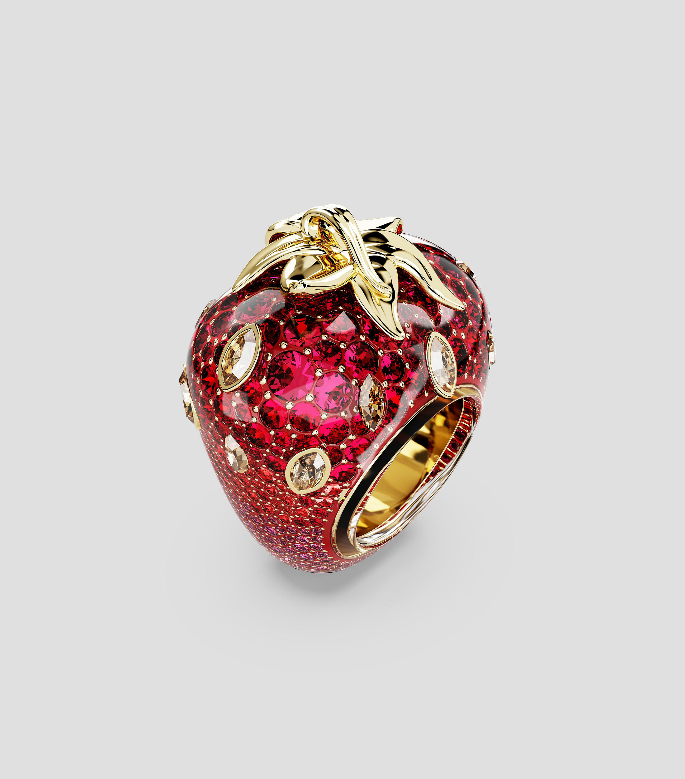 Anillo con cristales Mujer