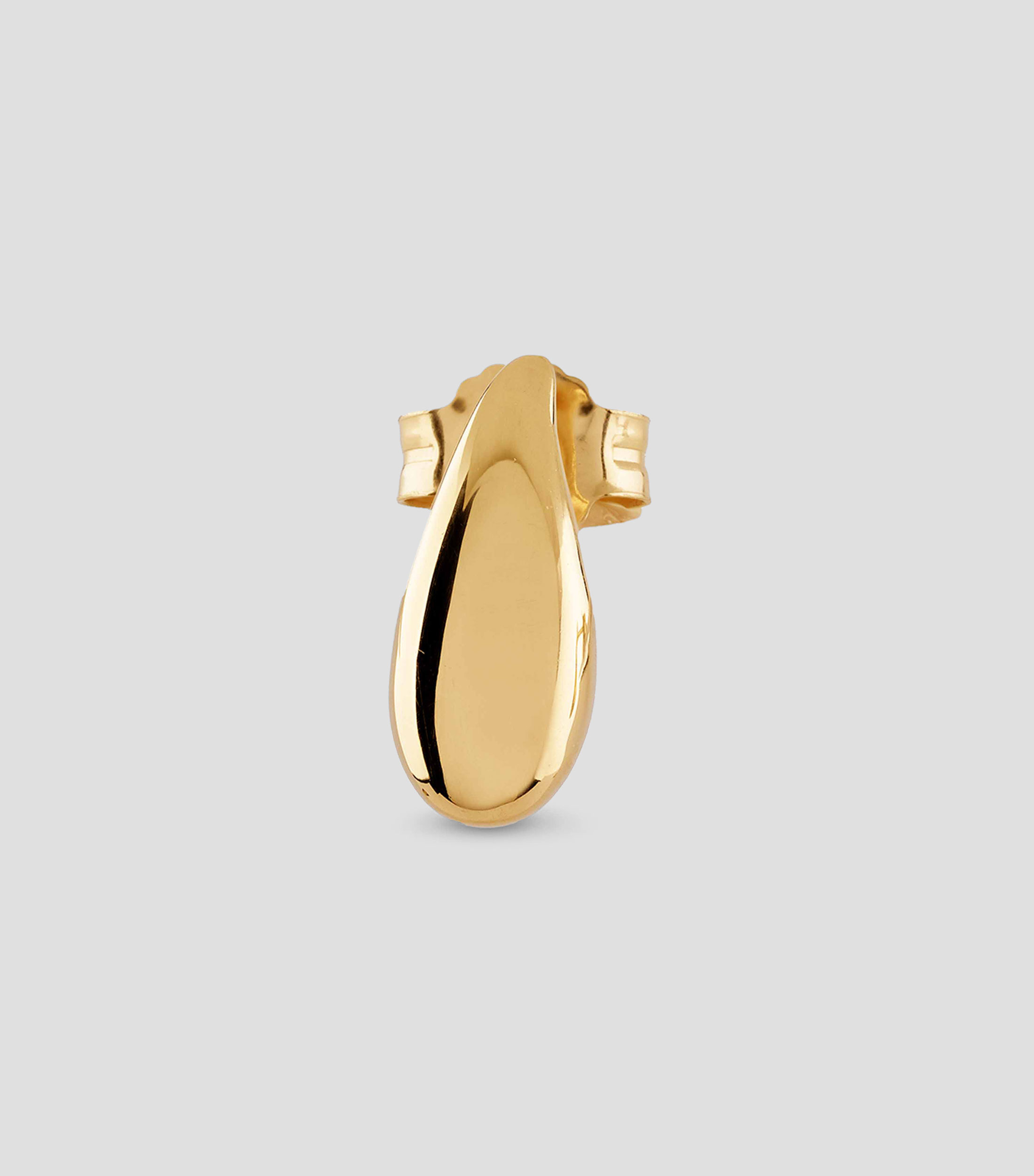 Aretes en plata de gota Mujer