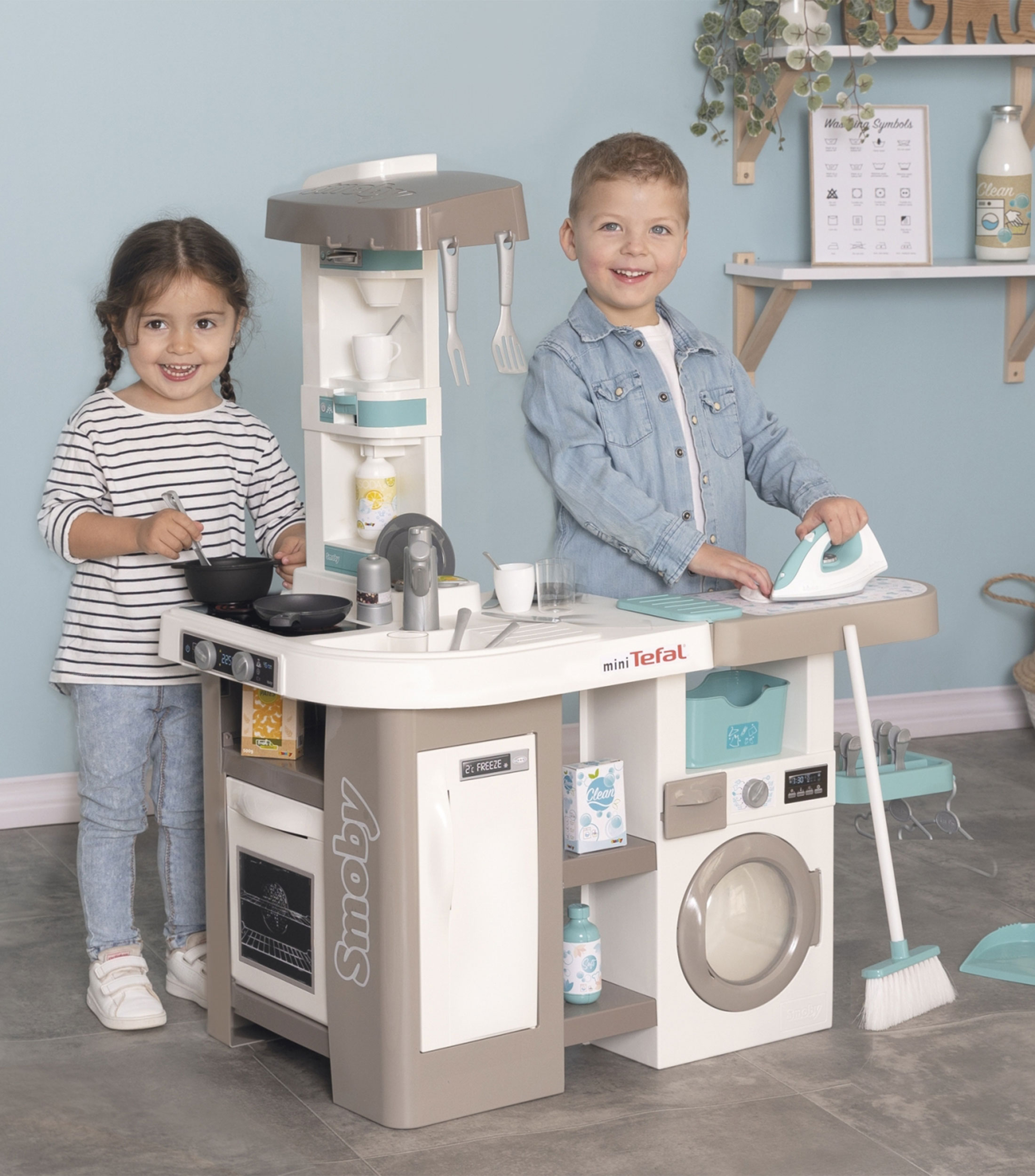 Playset Cocina Cleaning Tefal