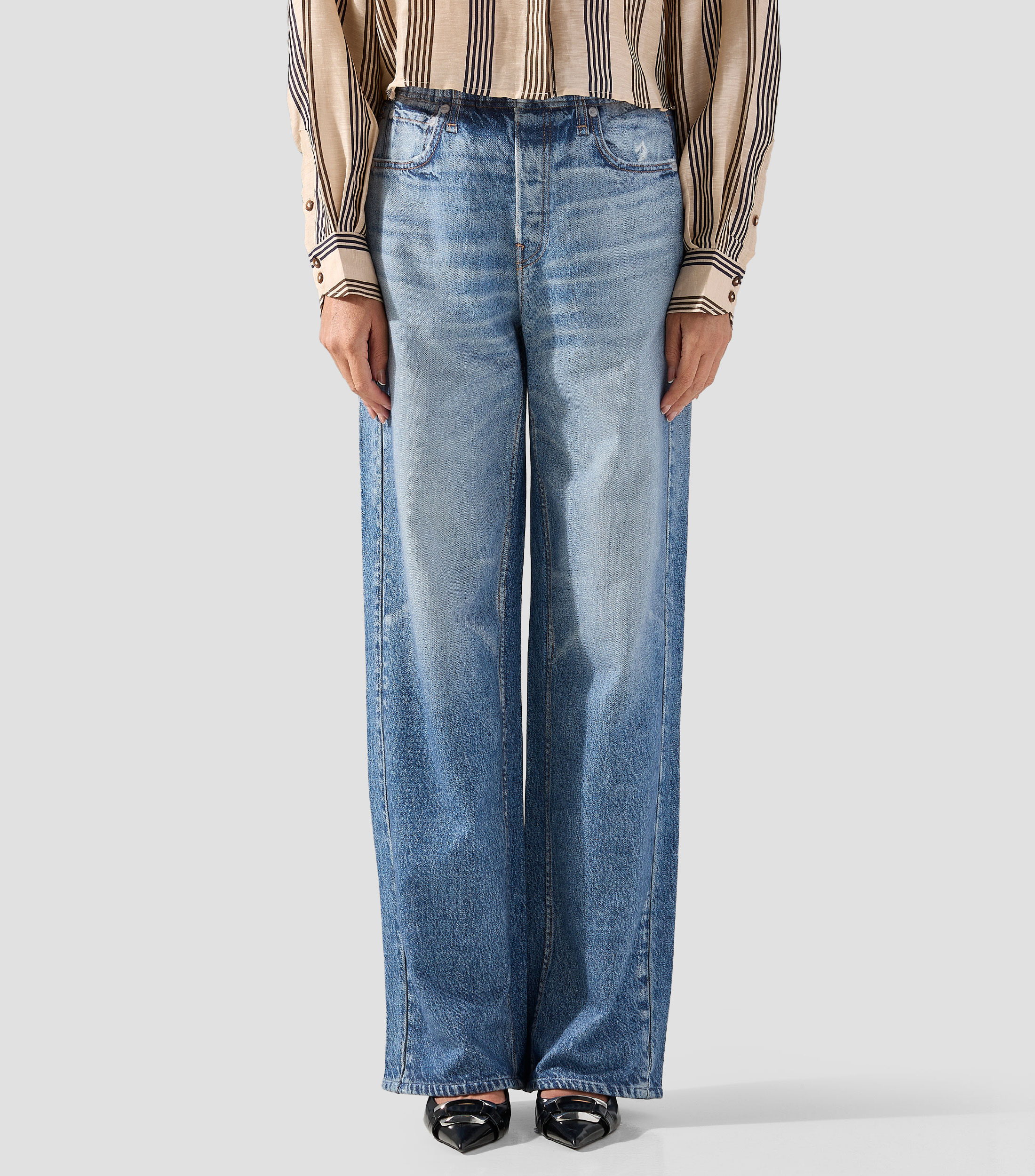 Pantalon Wideleg Mujer
