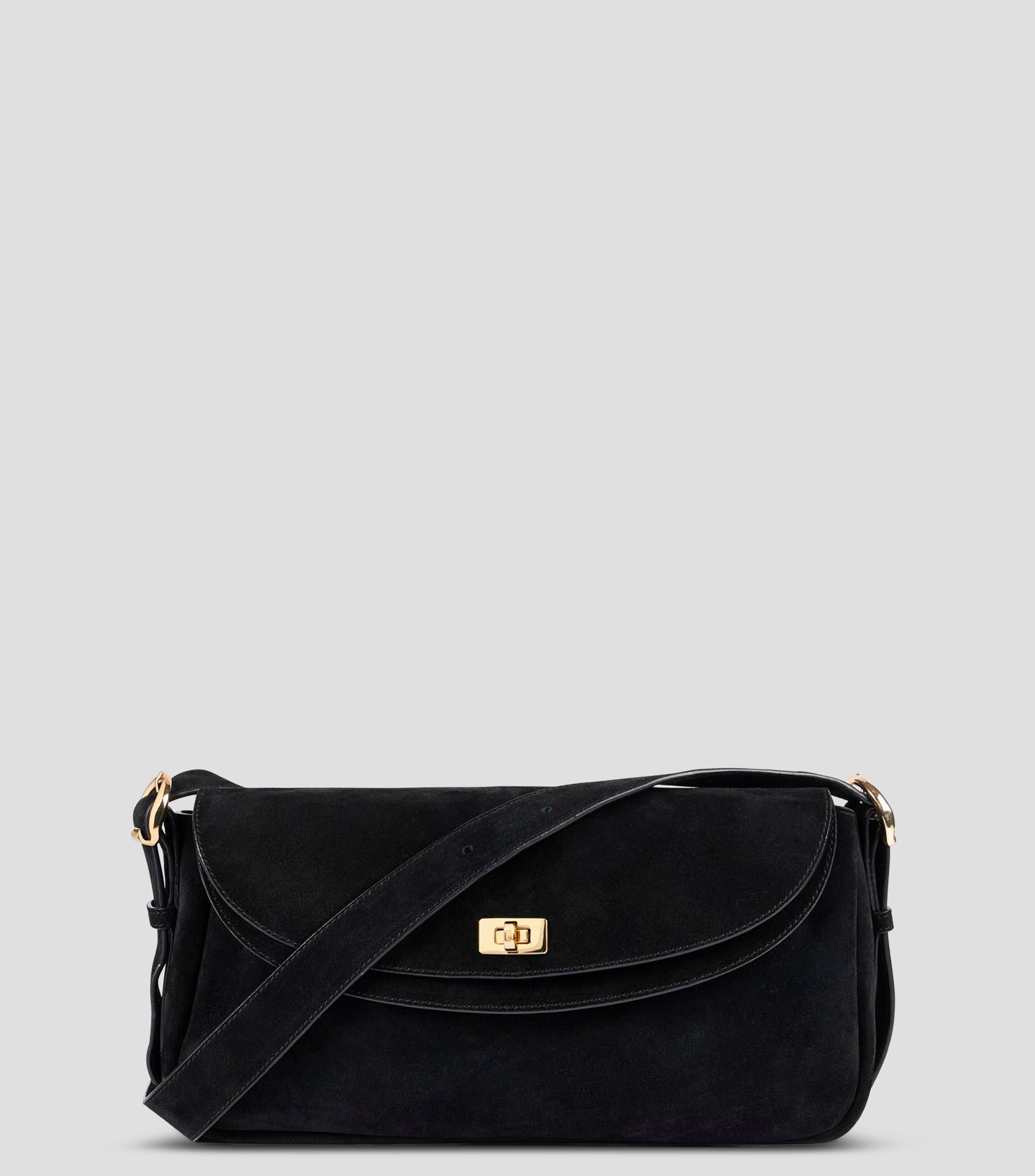 Bolsa shoulder en piel Mambo lisa Mujer