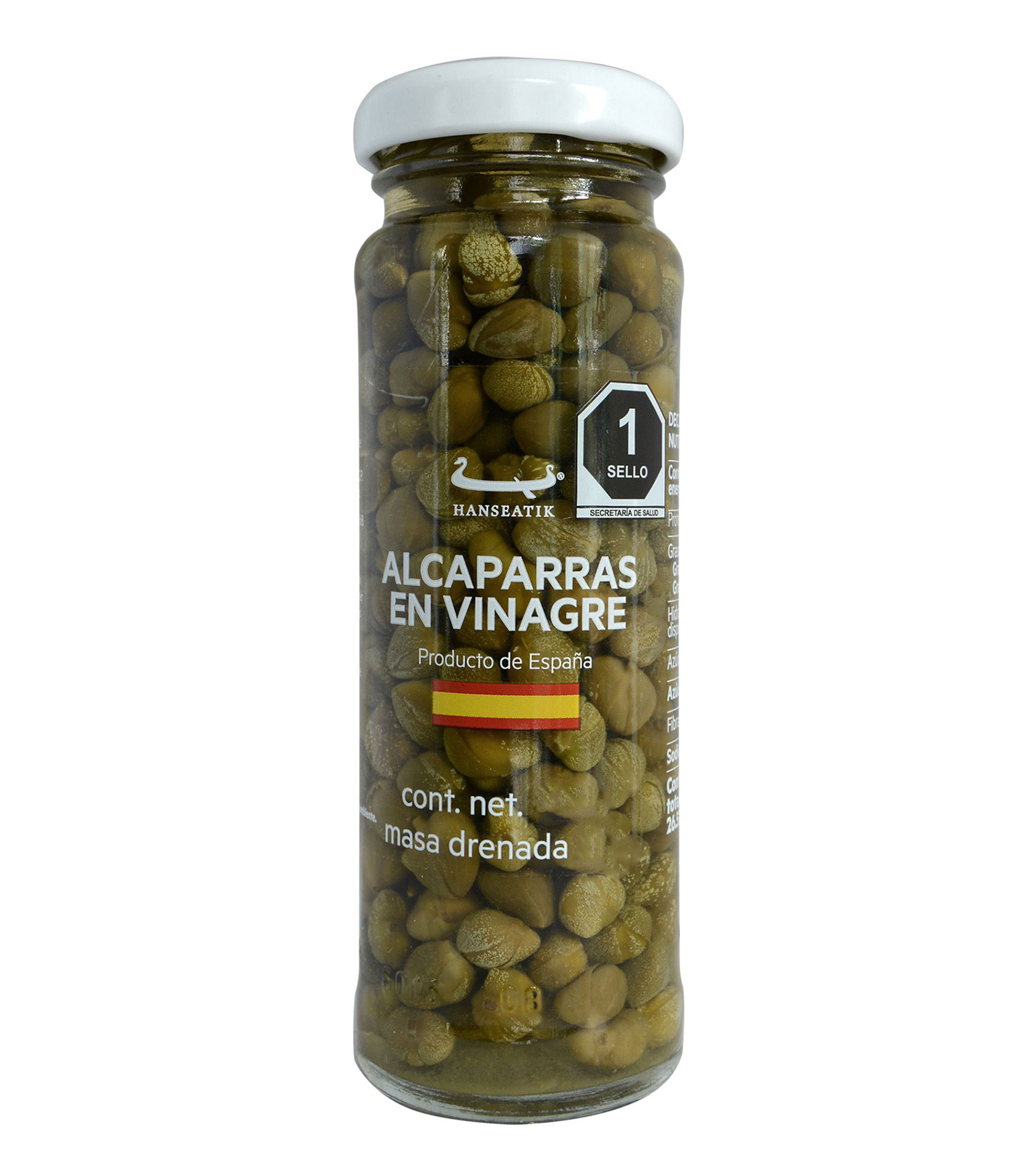 Alcaparras en vinagre, 100 gr