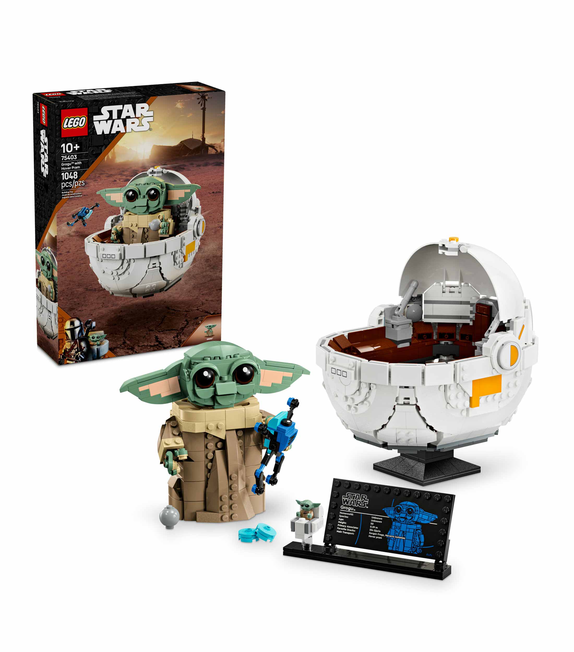 Lego Star Wars, Grogu with Hover Pram 75403