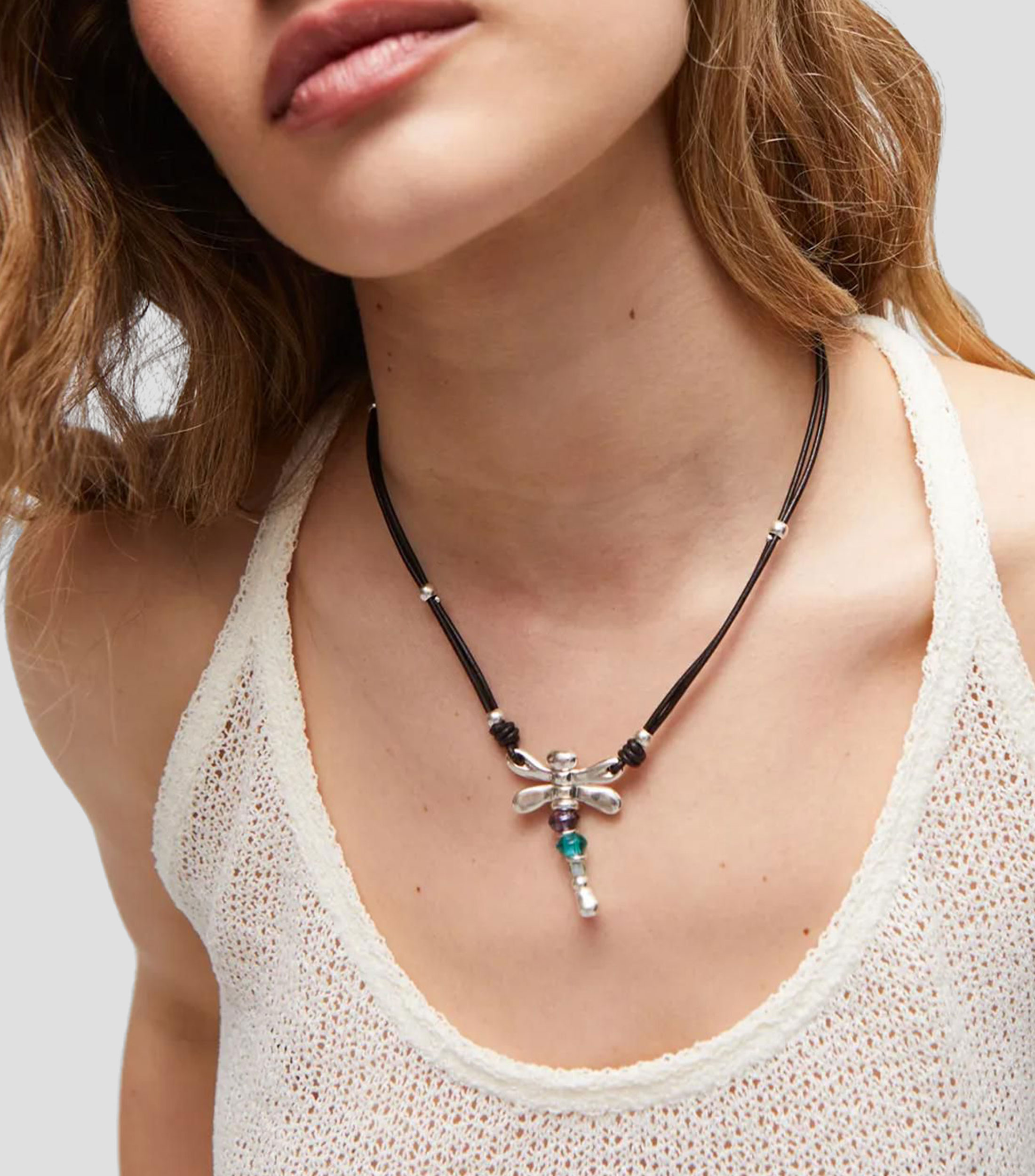 Collar libélula Mujer