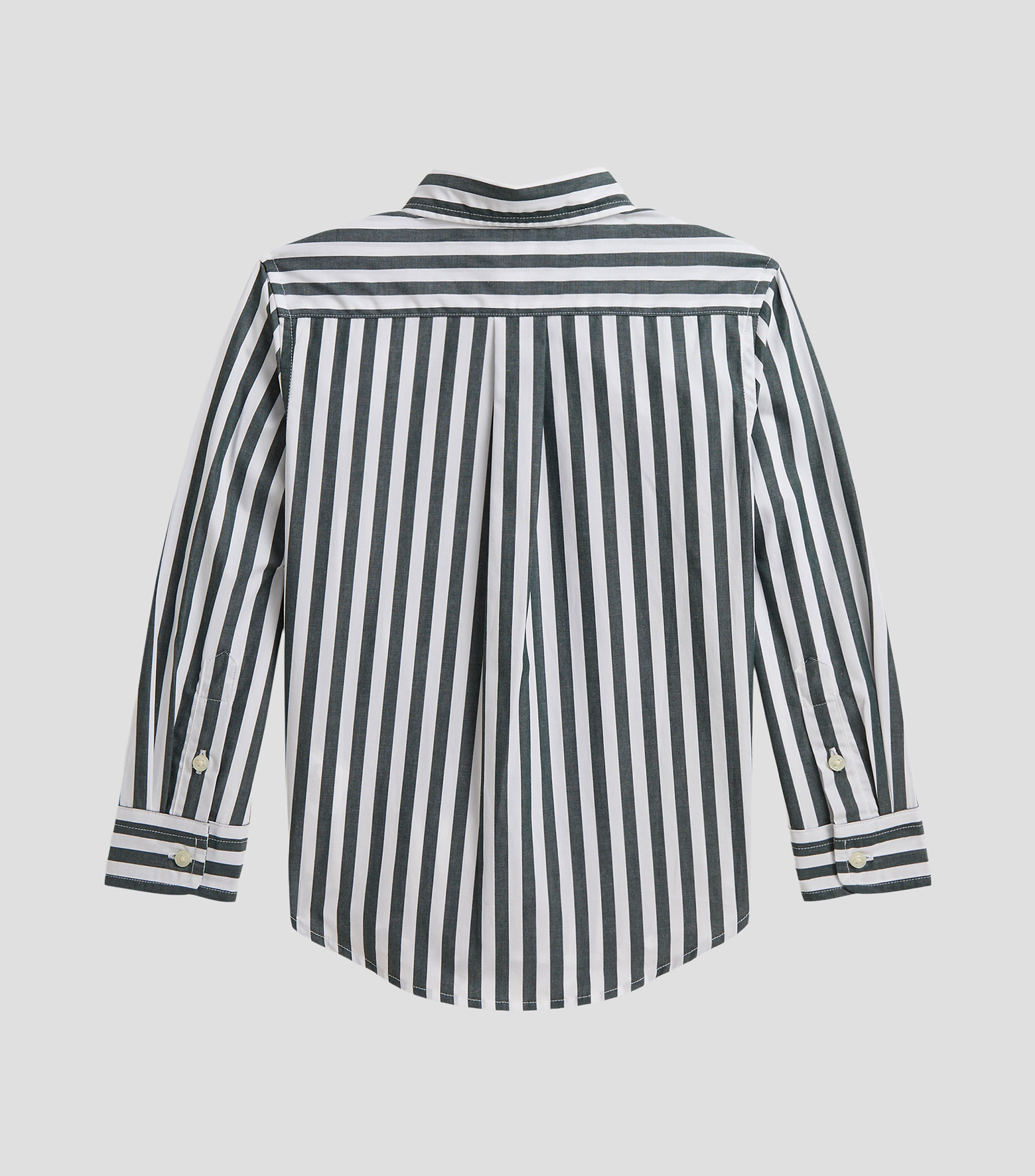 Camisa de rayas manga larga Bebé