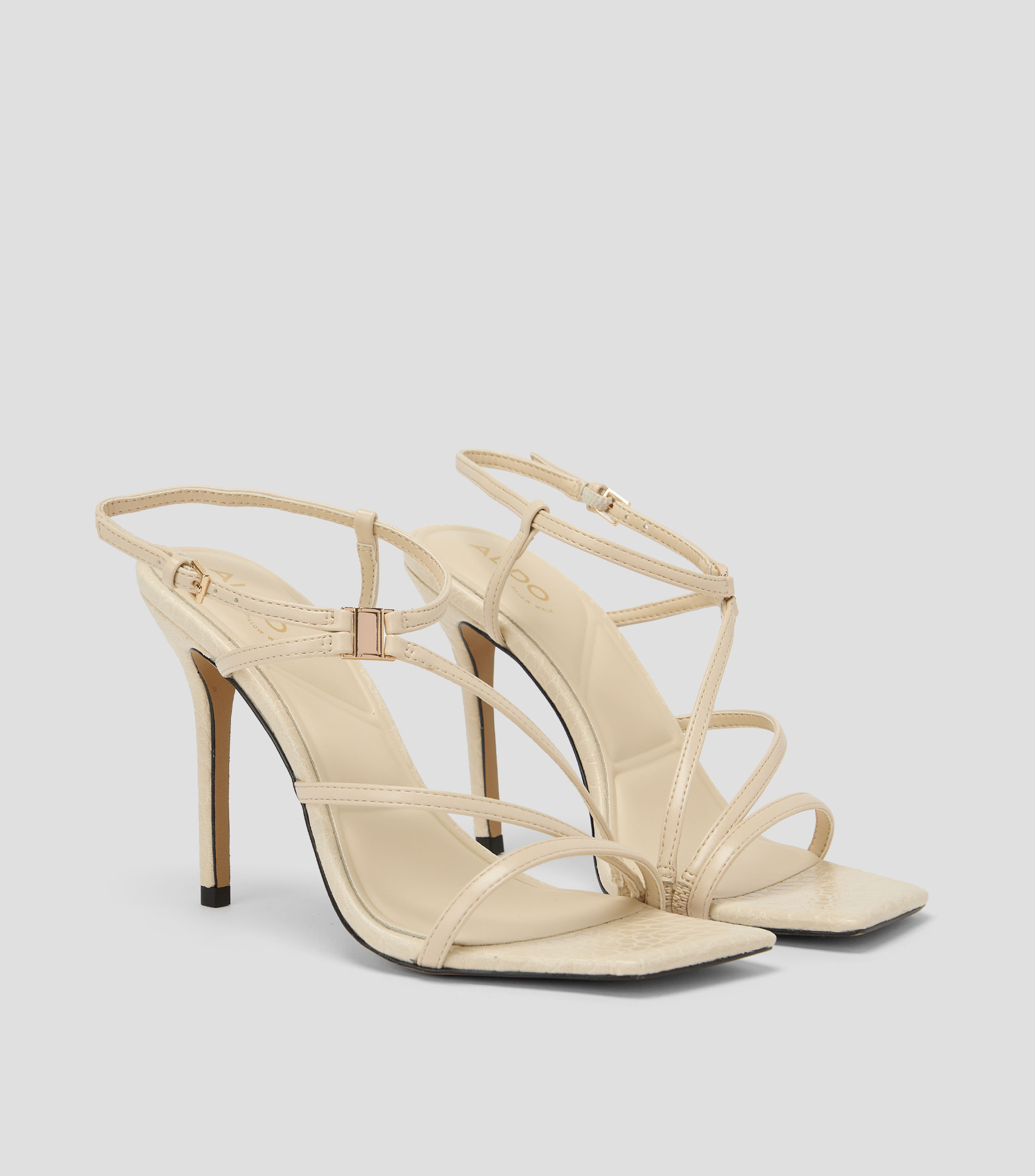 Sandalias con Tacón Aguja de 10.5 cm Mujer