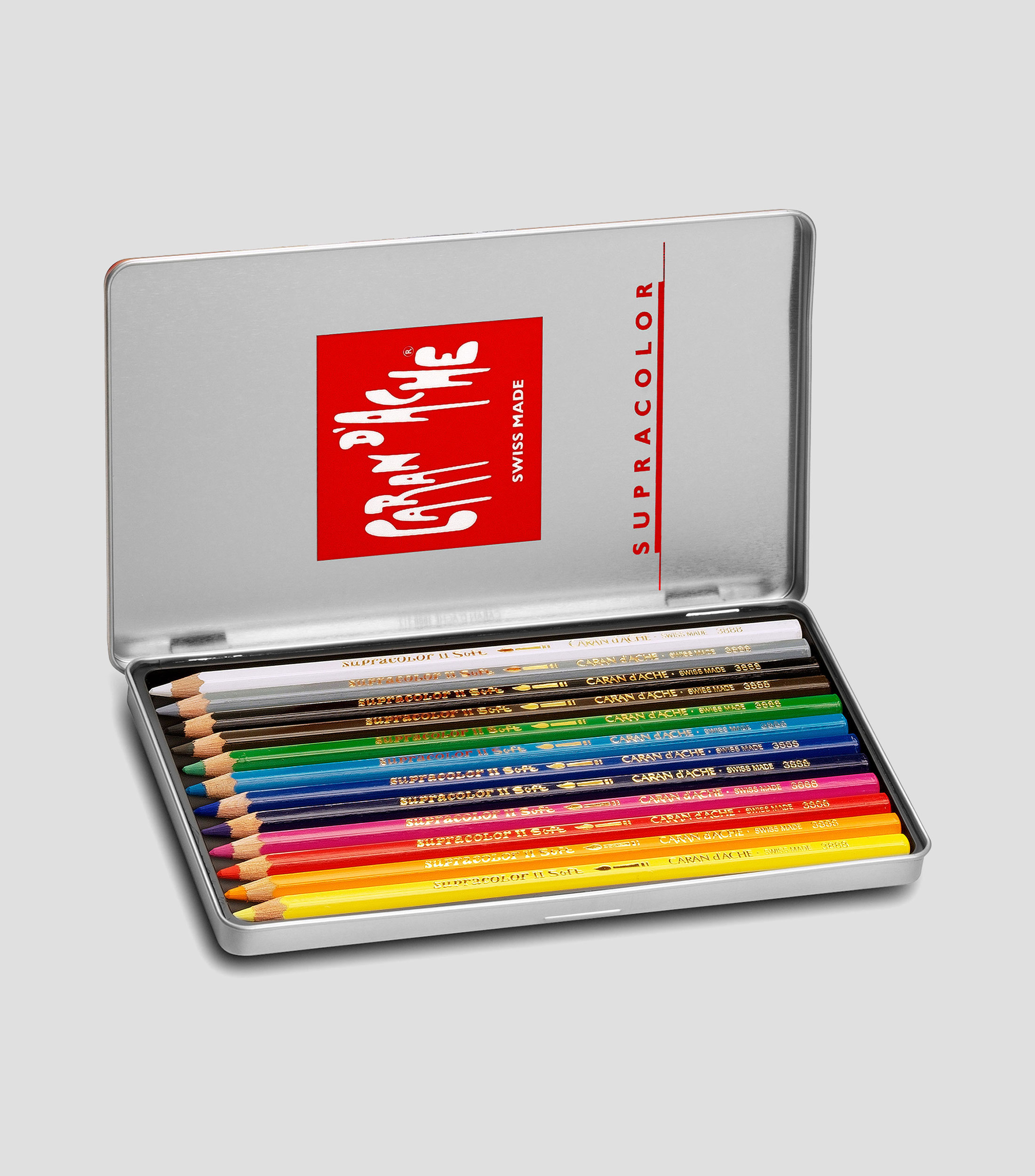 Estuche de Colores Supracolor Soft con 12 acuarelables