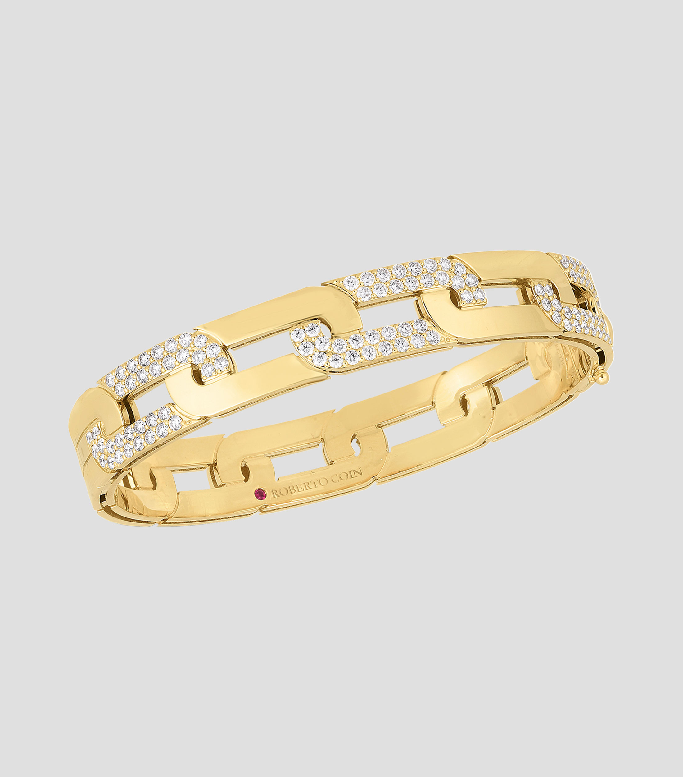 Brazalete en oro amarillo de 18 kilates Navarra Mujer