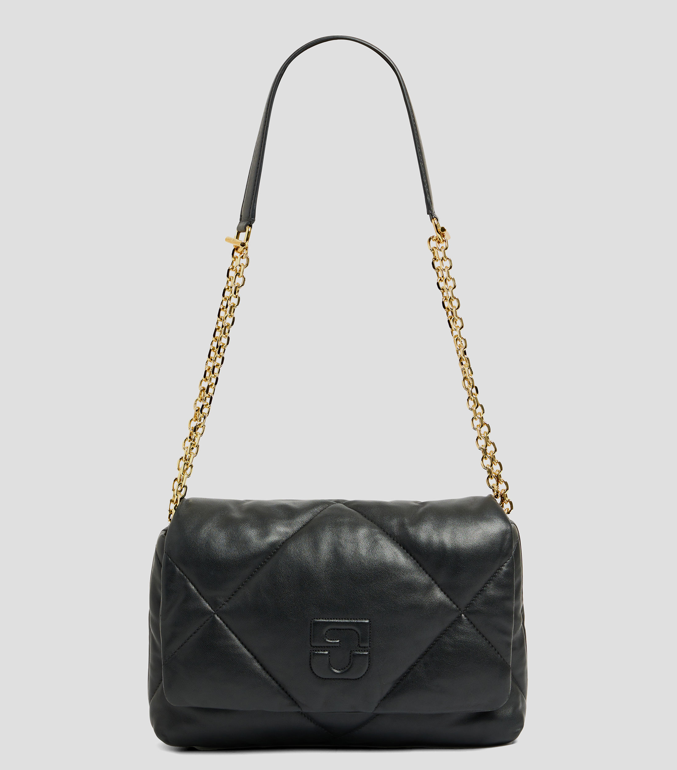 Bolsa crossbody negro en piel Mujer