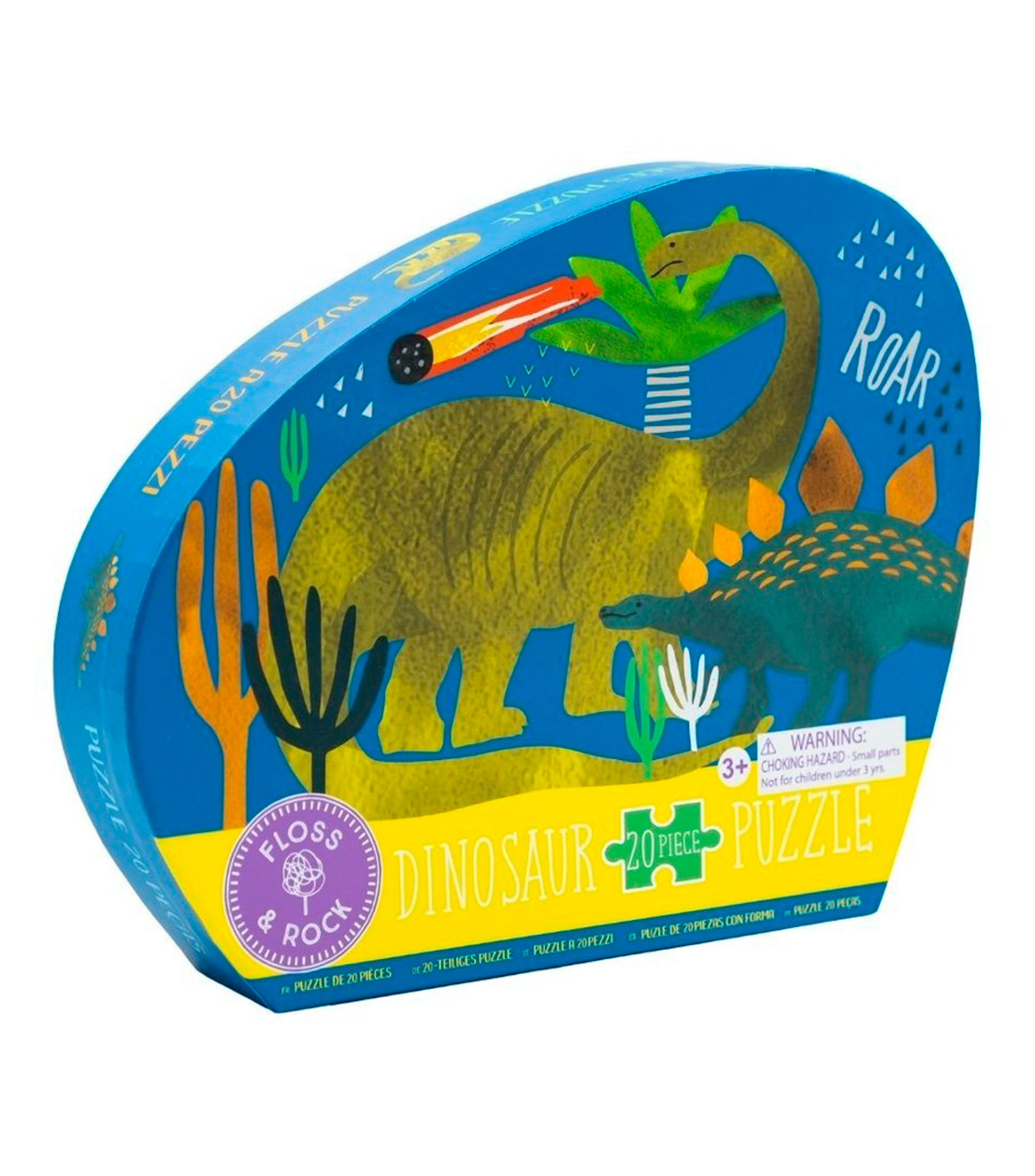 Rompecabezas Infantil 20 Piezas, Dinosaurios