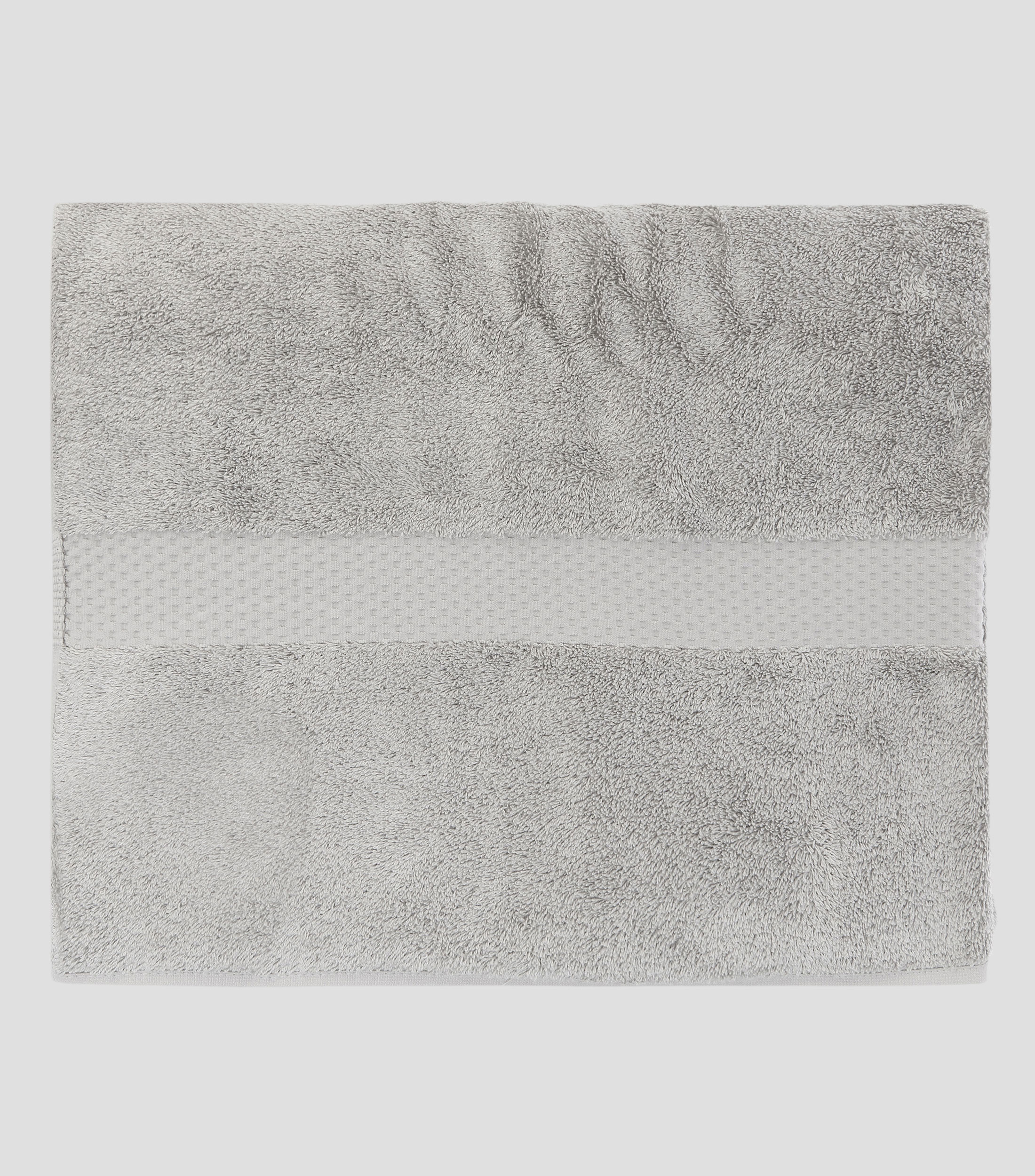 Toalla de baño Etoile Platine gris