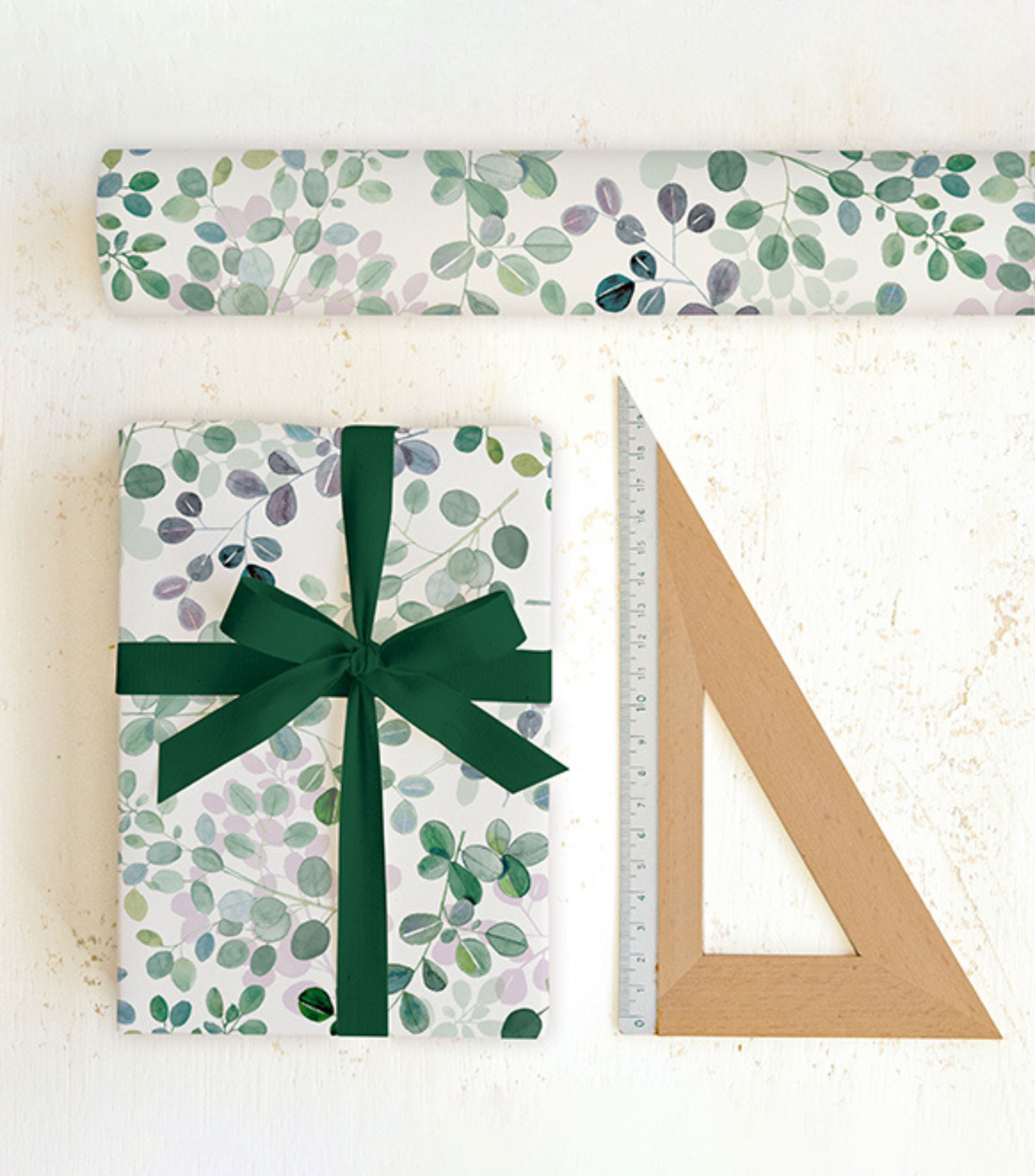 Pliego de papel Tassotti Hoja Eucalipto 50 x 70 cm