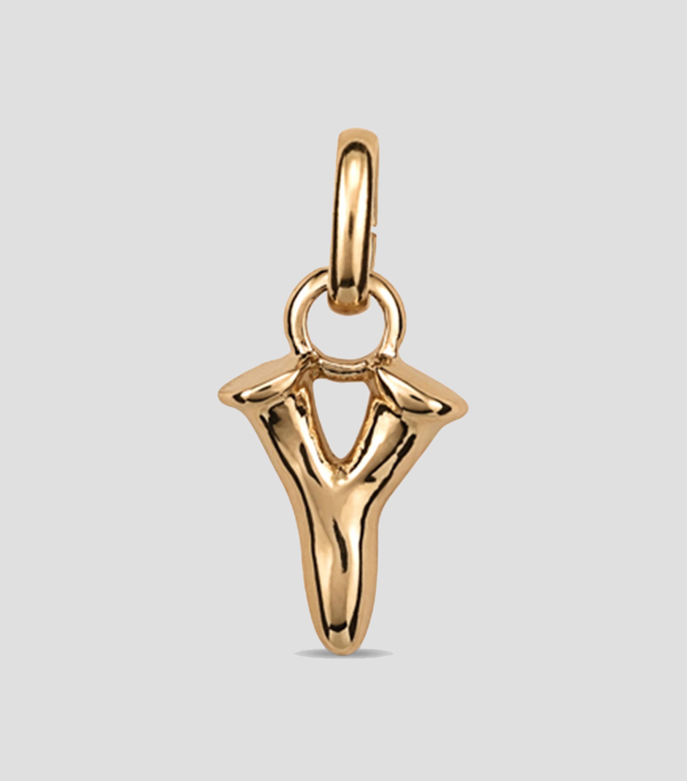 Charm letra Y con argolla Mujer