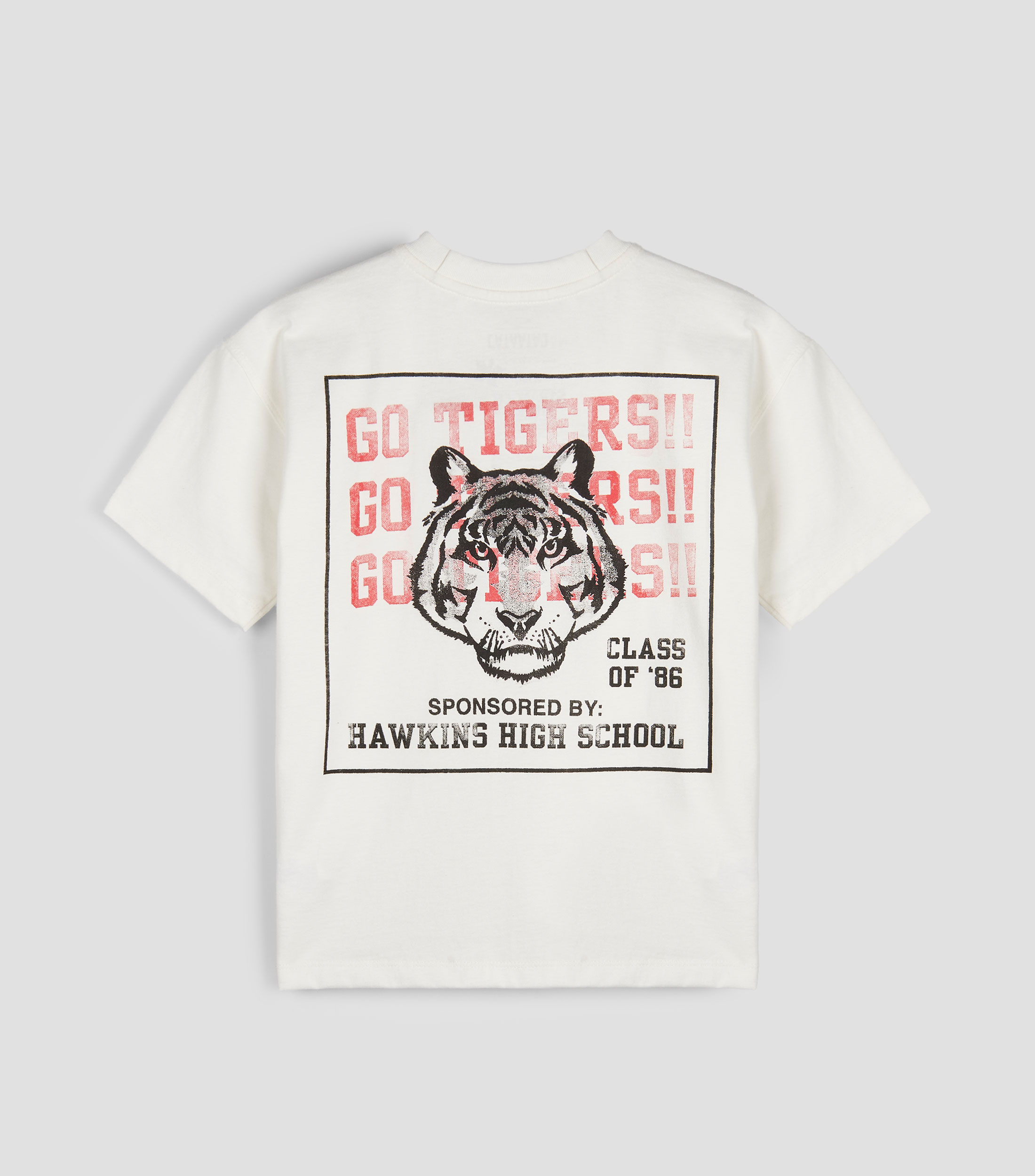 Playera cuello redondo manga corta Stranger Things Niño