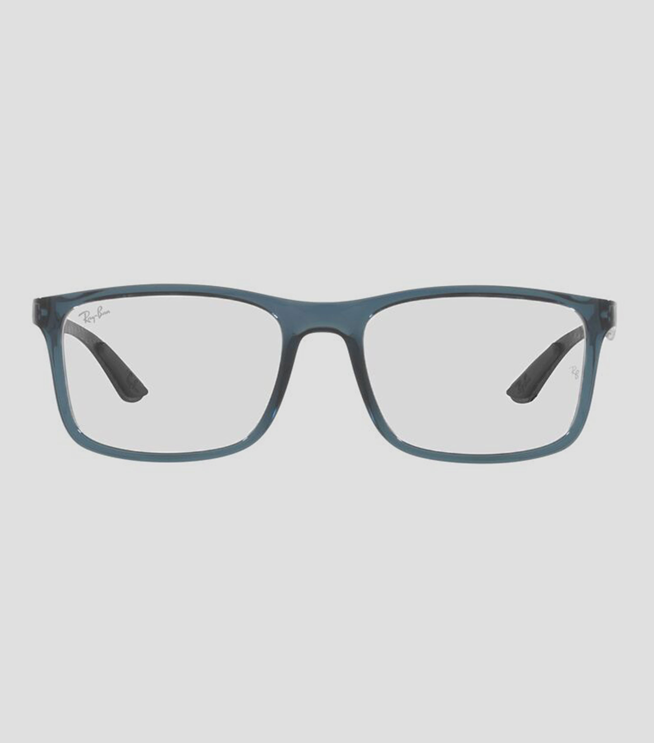 Lentes oftálmicos Rectangulares Semitransparentes Unisex