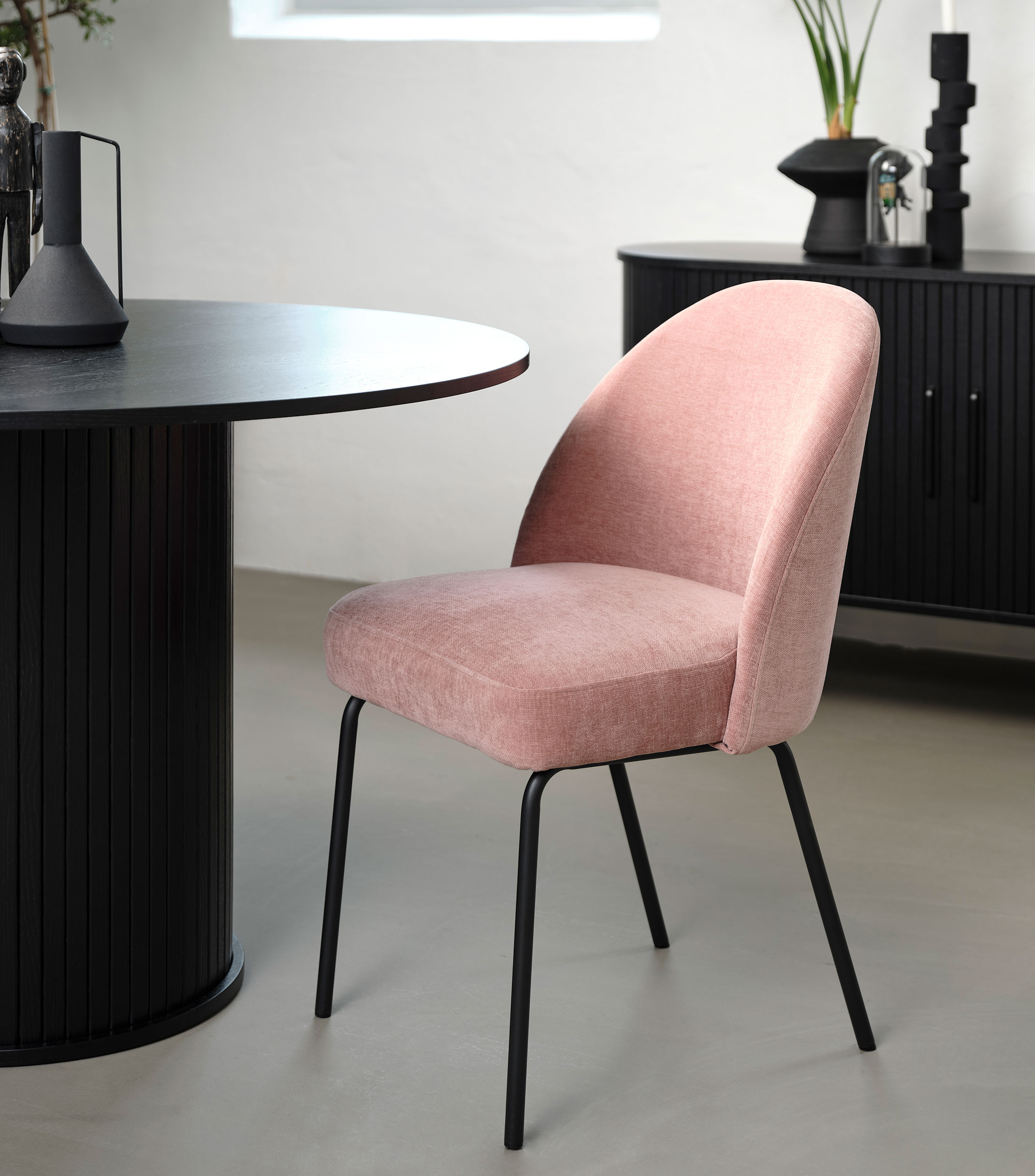 Silla De Comedor Creston Color Rosa