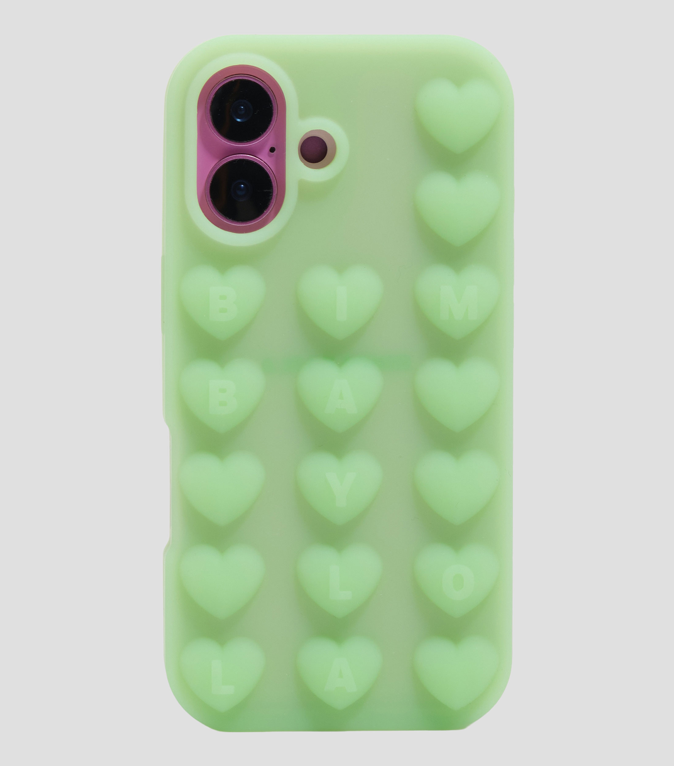 Funda iPhone 17 con corazones