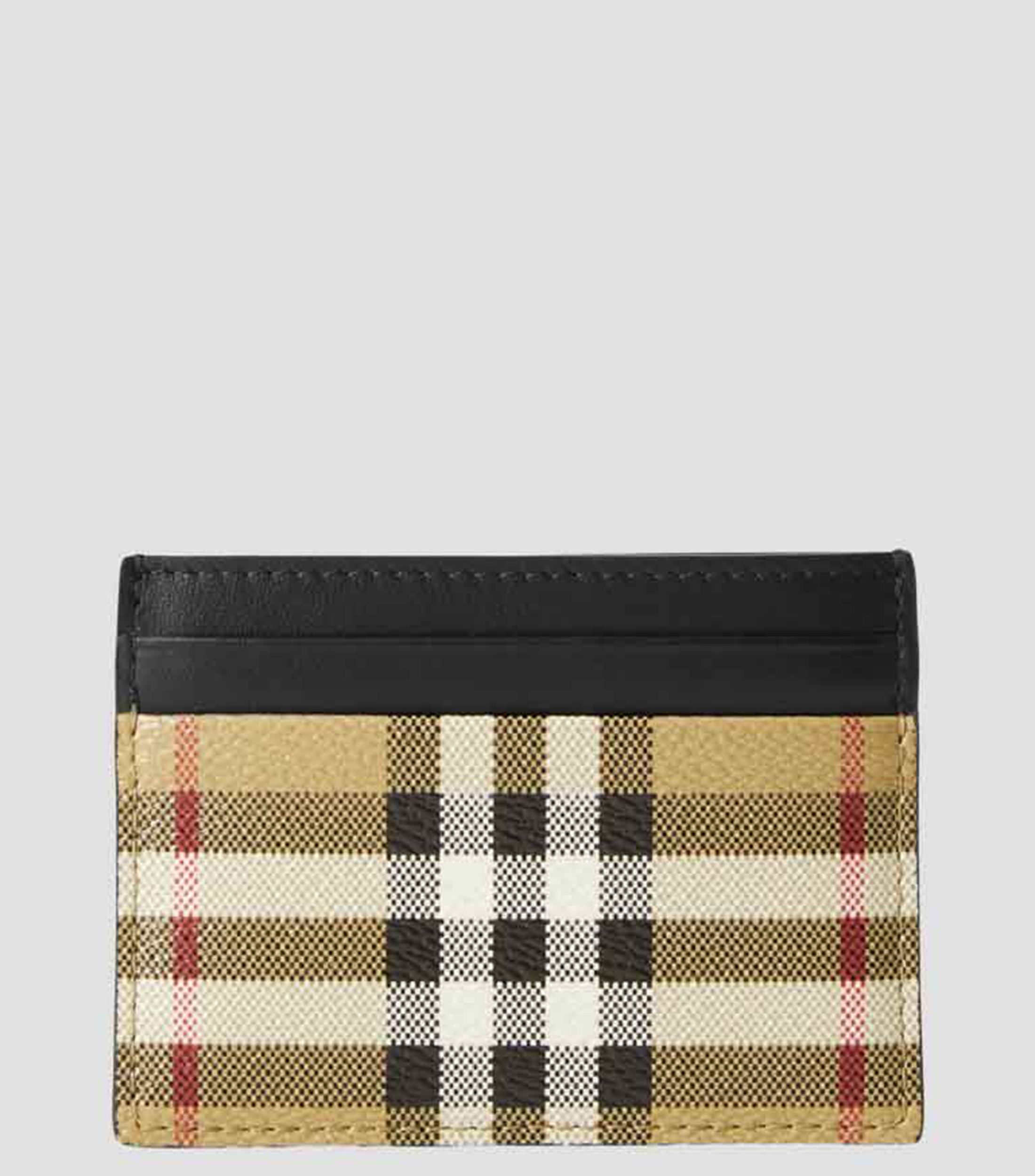 Tarjetero con cuadros Check Hombre