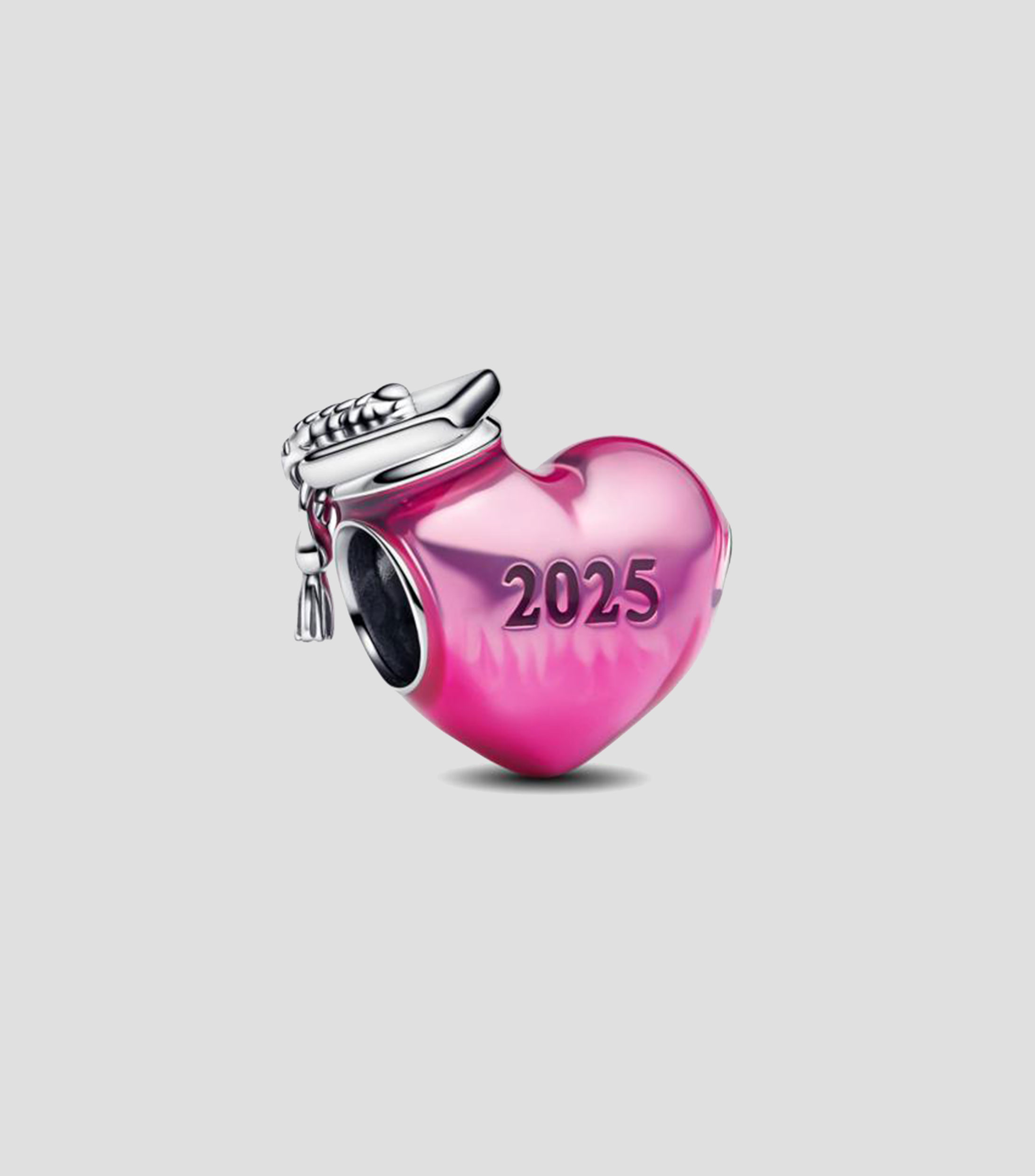 Charm en plata .925 corazon Unisex