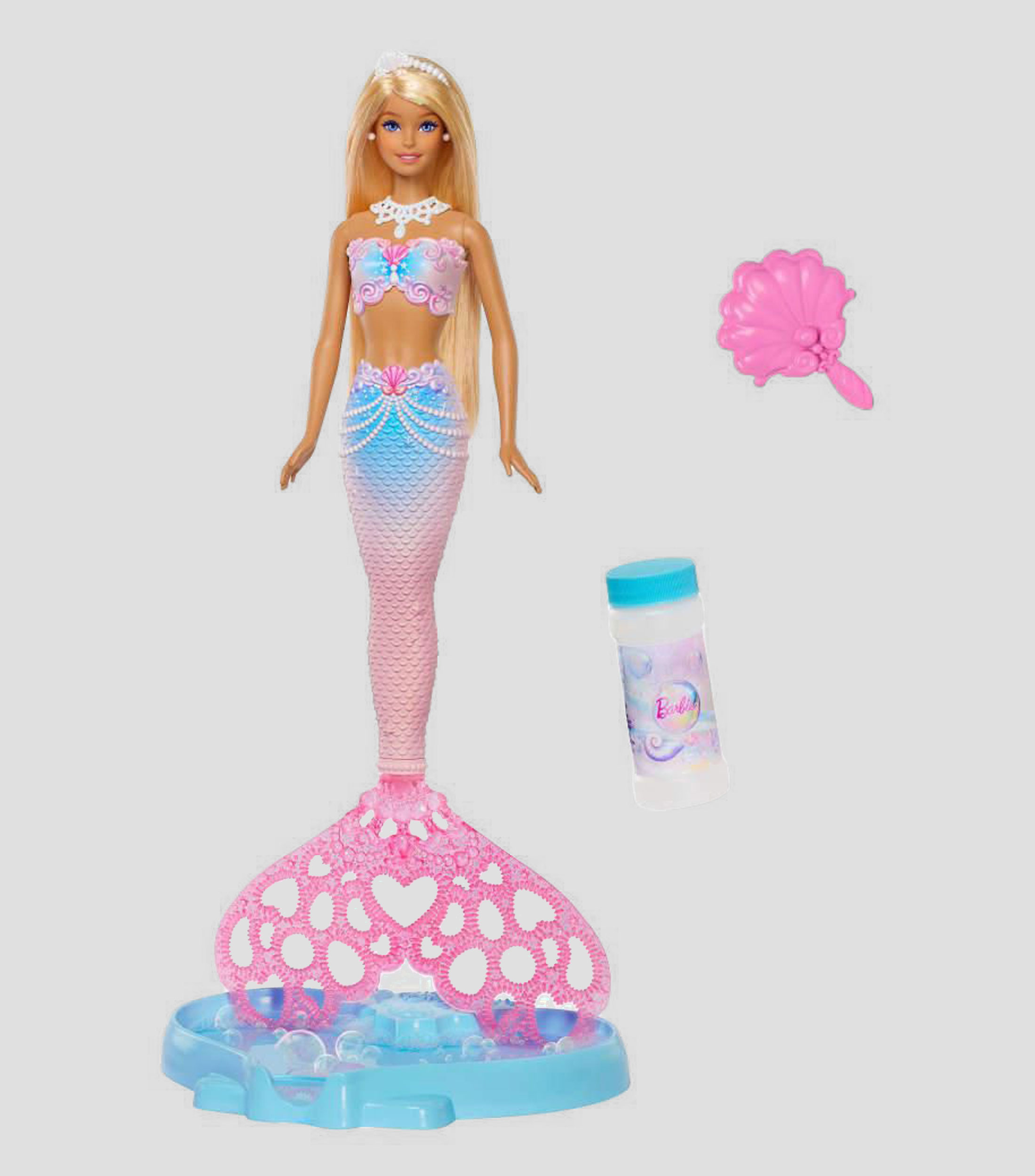 Muñeca Barbie Sirena con Burbujas