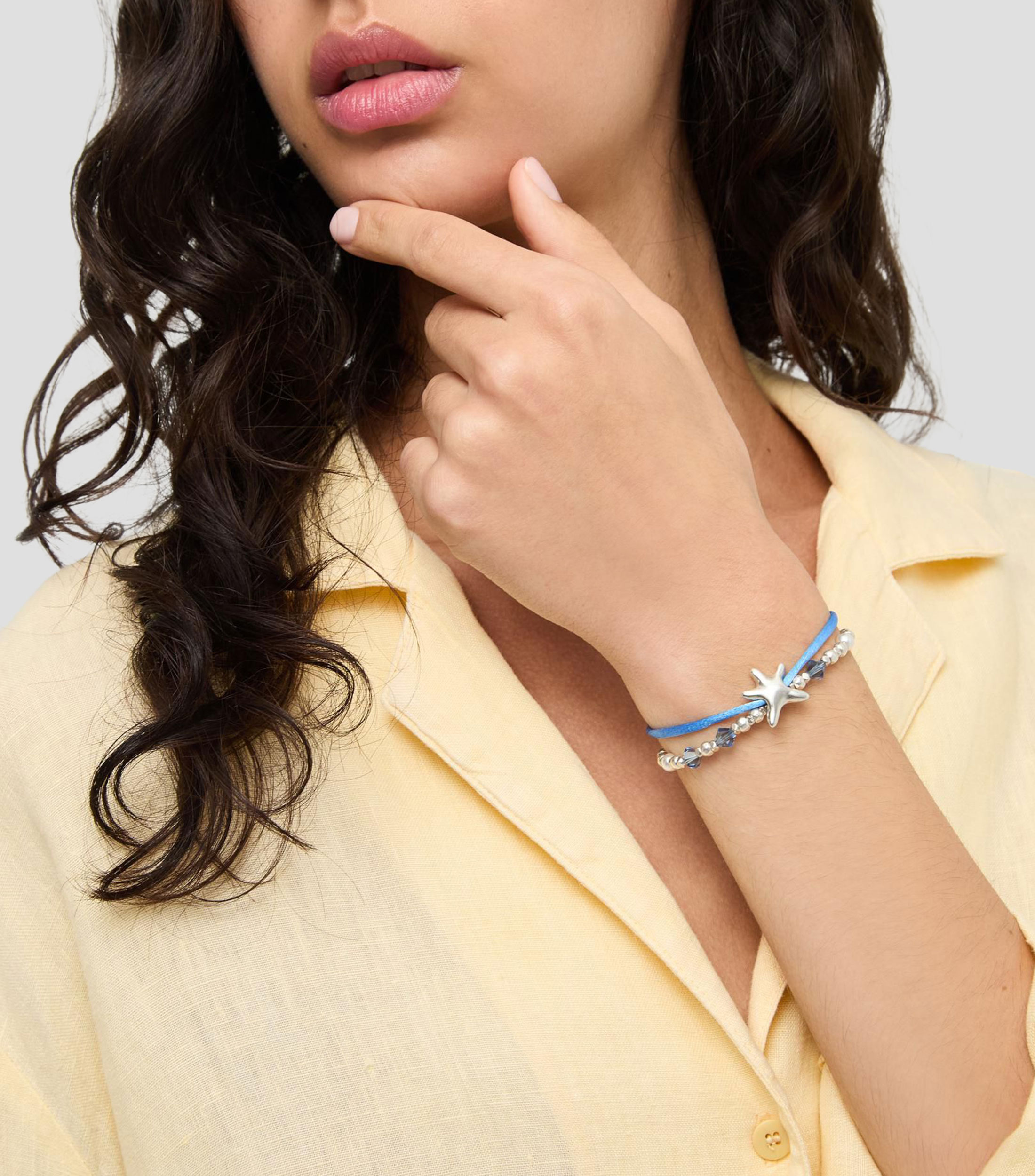 Pulsera estrella Arcadia con cristales Mujer
