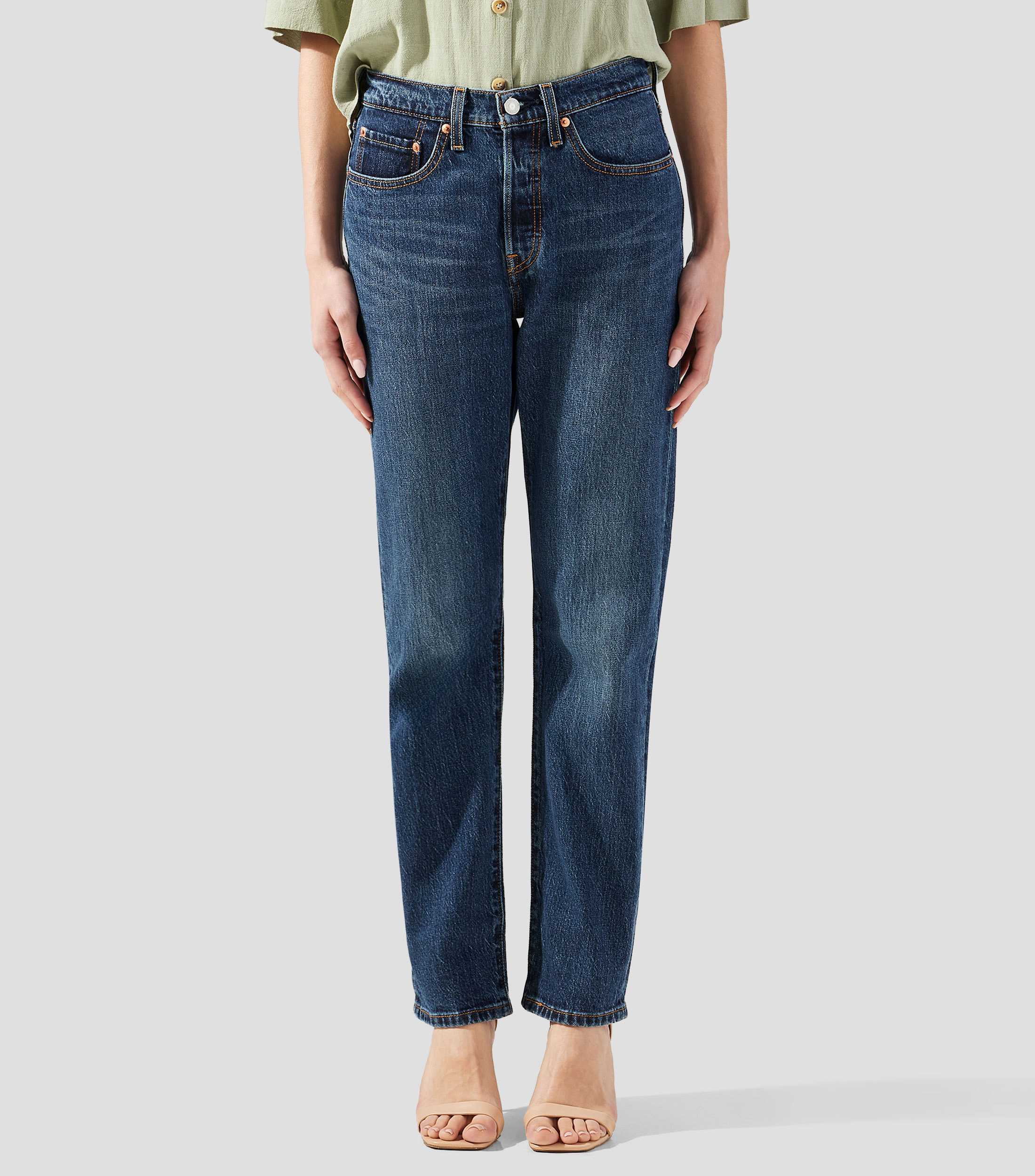 Jeans recto Mujer