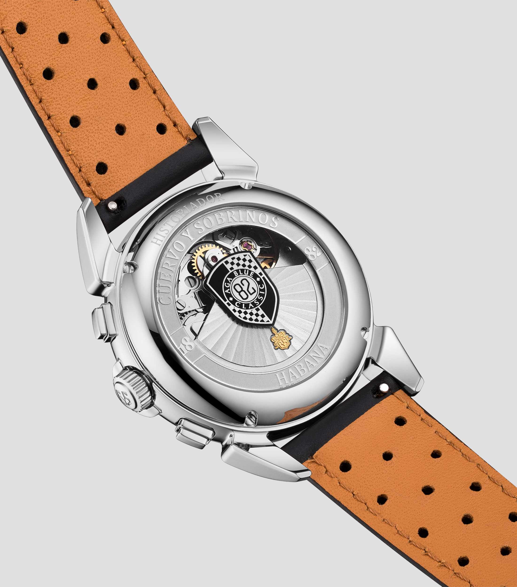 Reloj para Hombre Chronograph Historic Endurance deportivo plateado/negro