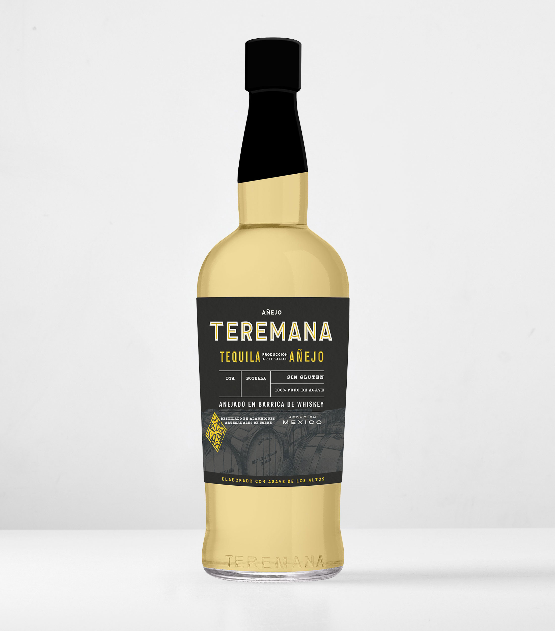 Tequila Añejo Teremana producción artesanal, 700 ml
